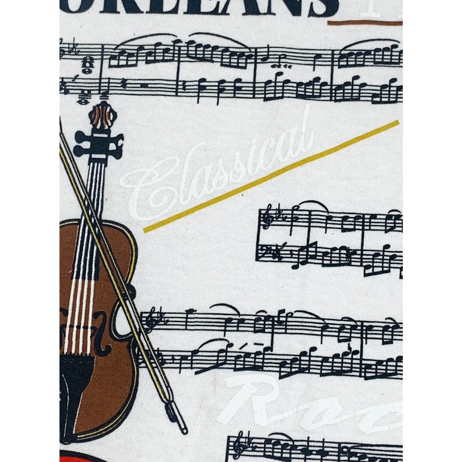 Gildan Gildan T-Shirt White XL Music Shirt Men 1038 Preshrunk Short Sleeve Logo Regular Size US XL / EU 56 / 4 - 2 Thumbnail