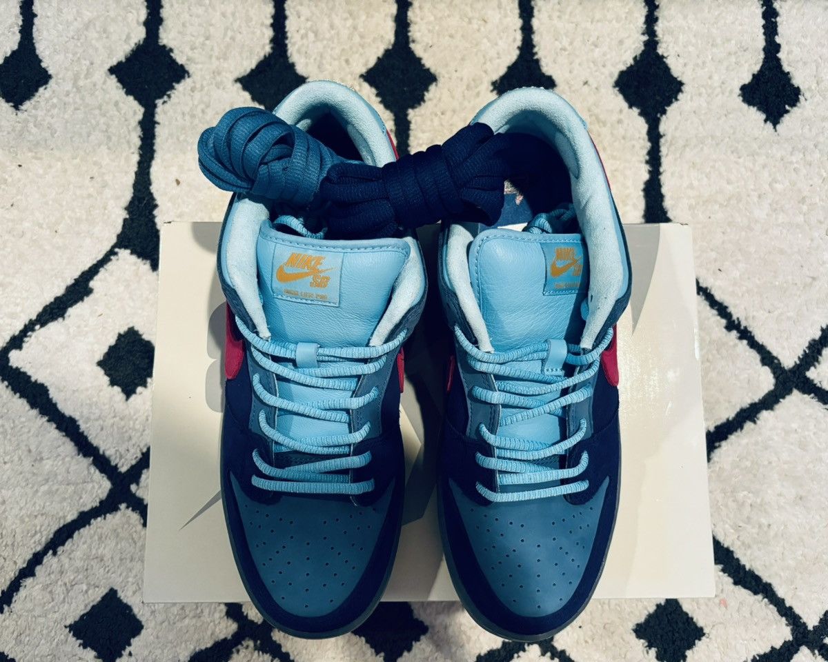 Nike × Run The Jewels Run the Jewels x Nike SB Dunk Low ‘4/20’ w/ poster & sticker Size US 10.5 / EU 43-44 - 3 Thumbnail
