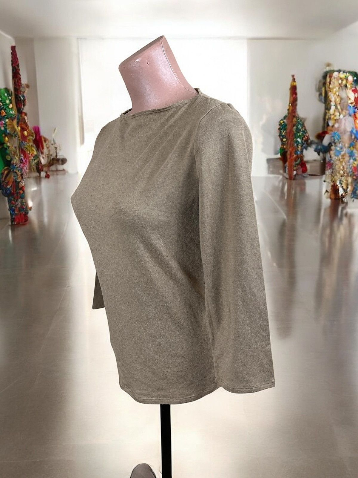 Armani Armani Jeans beige blouse size M Size M / US 6-8 / IT 42-44 - 4 Thumbnail