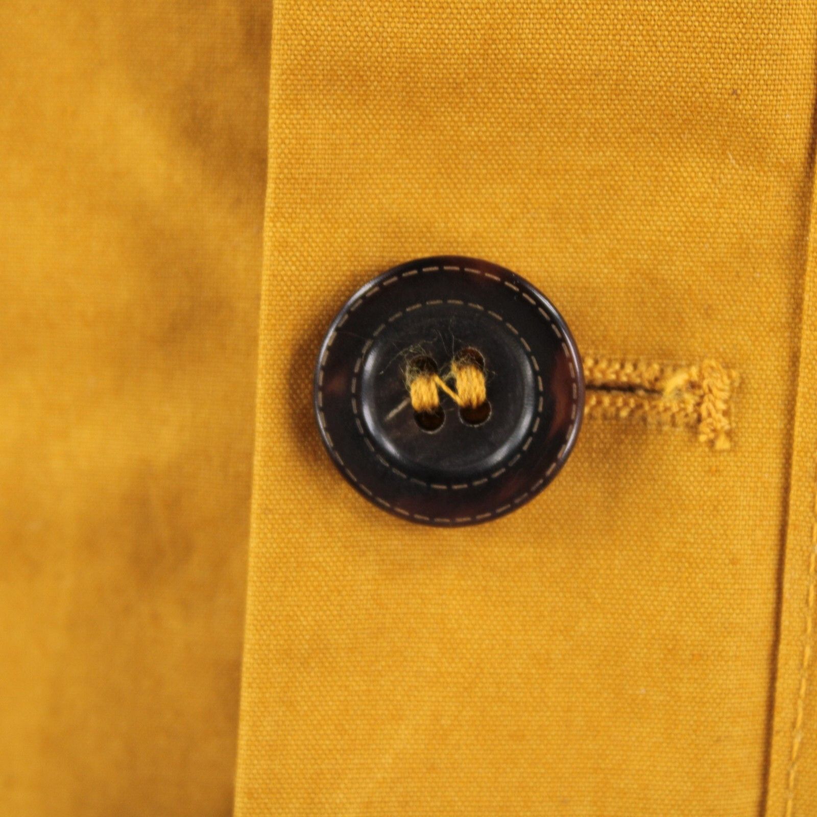 Luciano Barbera Luciano Barbera Vest Size M US In Yellow Cotton Size US M / EU 48-50 / 2 - 2 Thumbnail