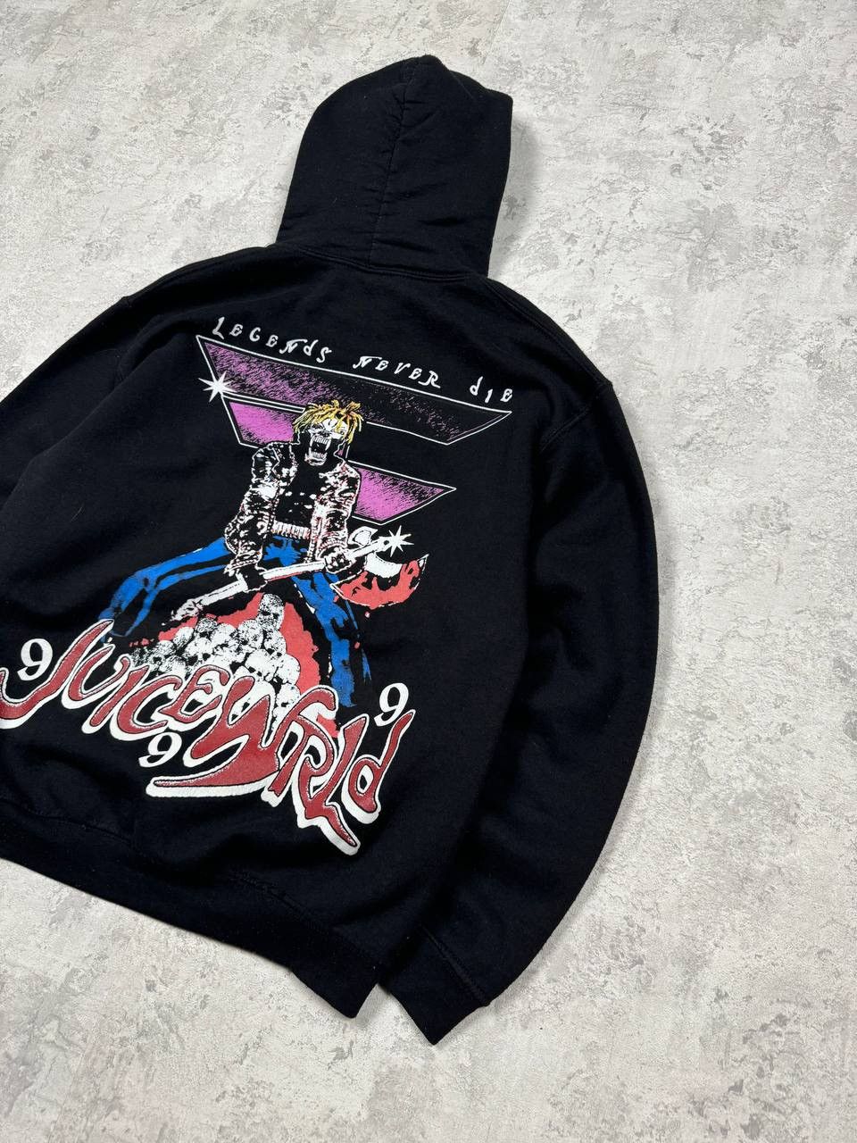 Band Tees Juice Wrld Black Hoodie Legends Never Die Size S Size US S / EU 44-46 / 1 - 3 Thumbnail
