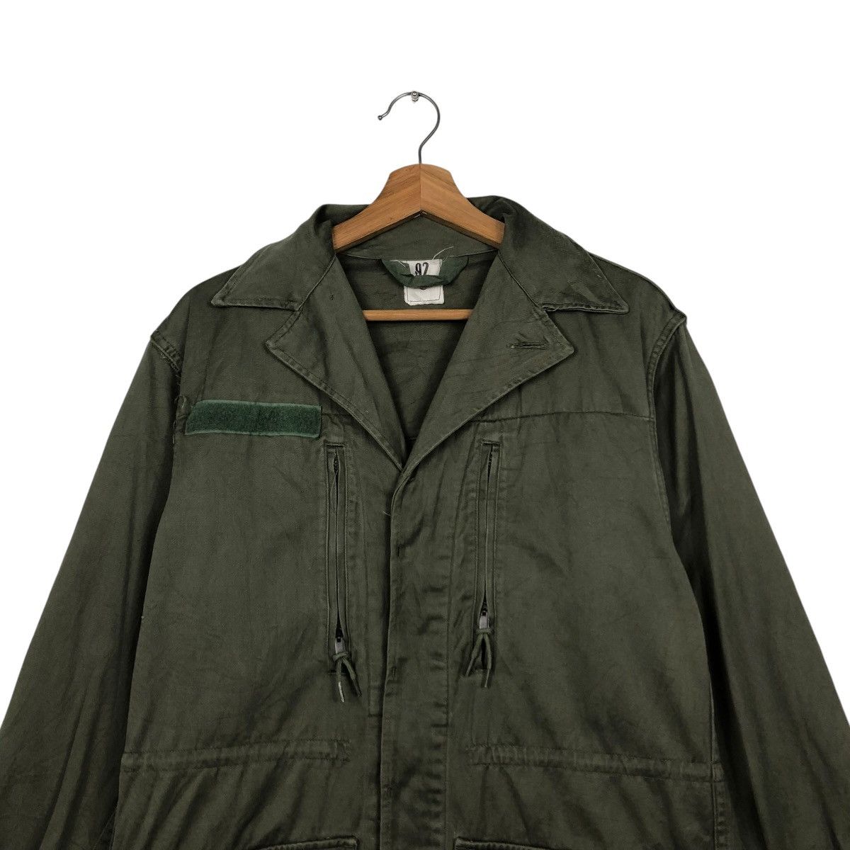 Vintage 🔥VINTAGE CHORE MILITARY JACKET C 92 H. ROQUETTE US NAVY Size US M / EU 48-50 / 2 - 5 Thumbnail