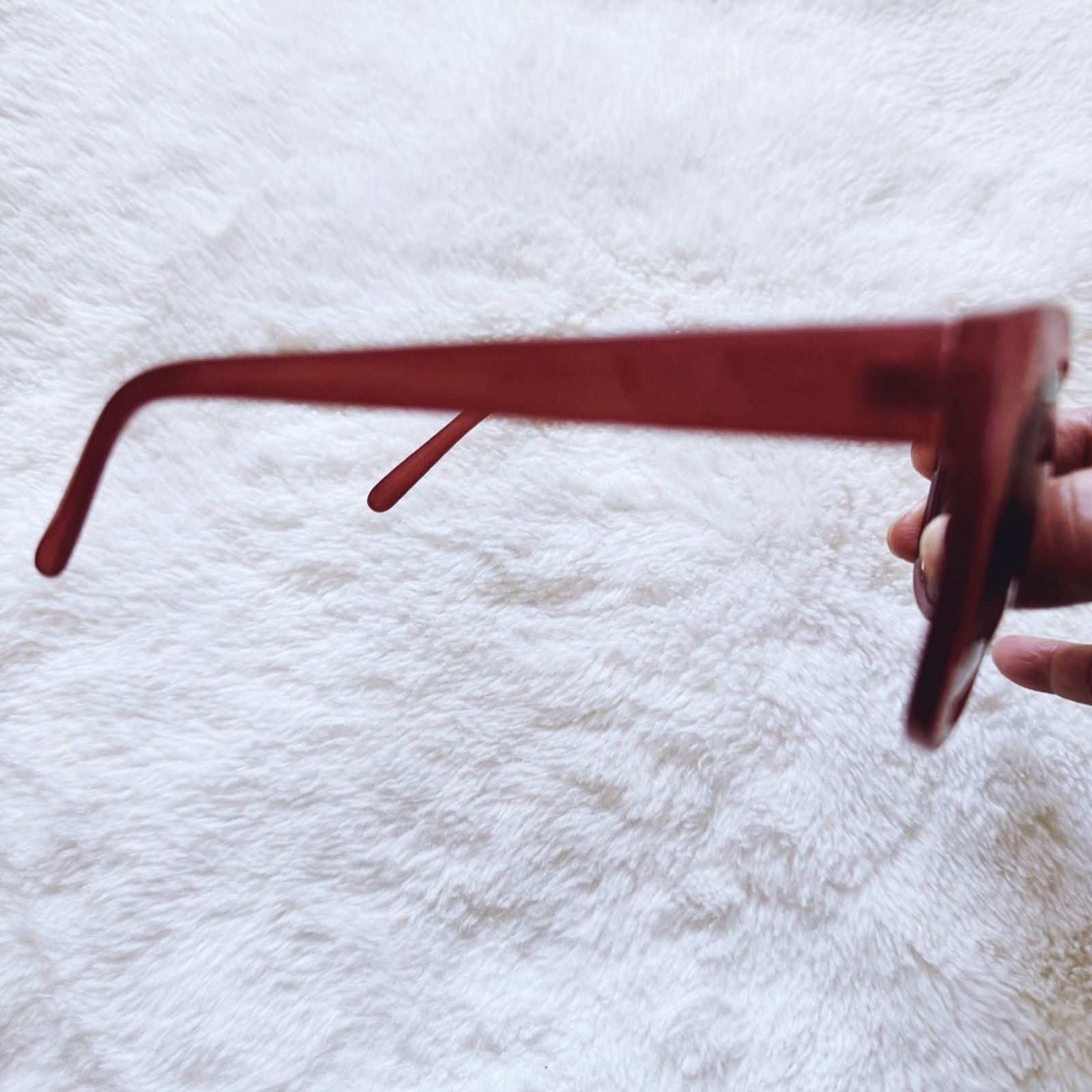 Other Mina Burgundy Brown Chic Sunglasses Size ONE SIZE - 7 Thumbnail