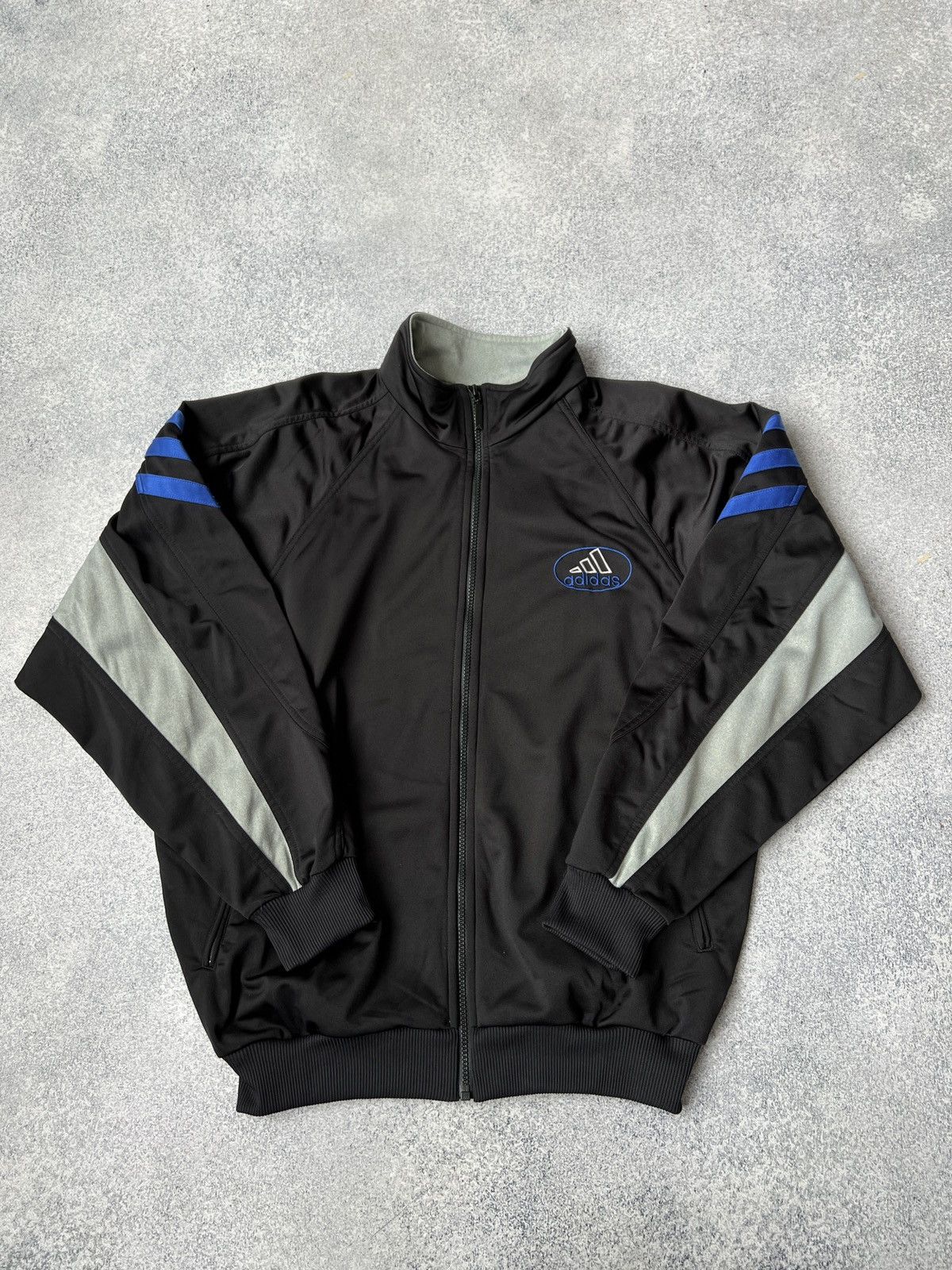 Adidas × Vintage Vintage Adidas 90s style zip sweatshirt Size US M / EU 48-50 / 2 - 6 Thumbnail