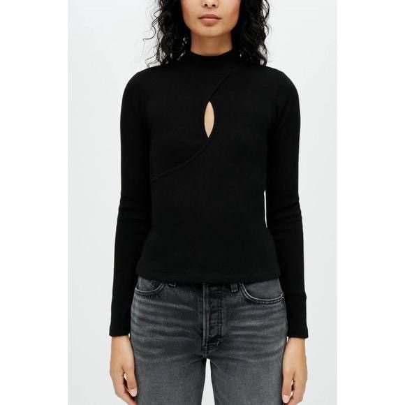 RE/DONE Re/done keyhole mock neck top Size S / US 4 / IT 40 - 6 Thumbnail