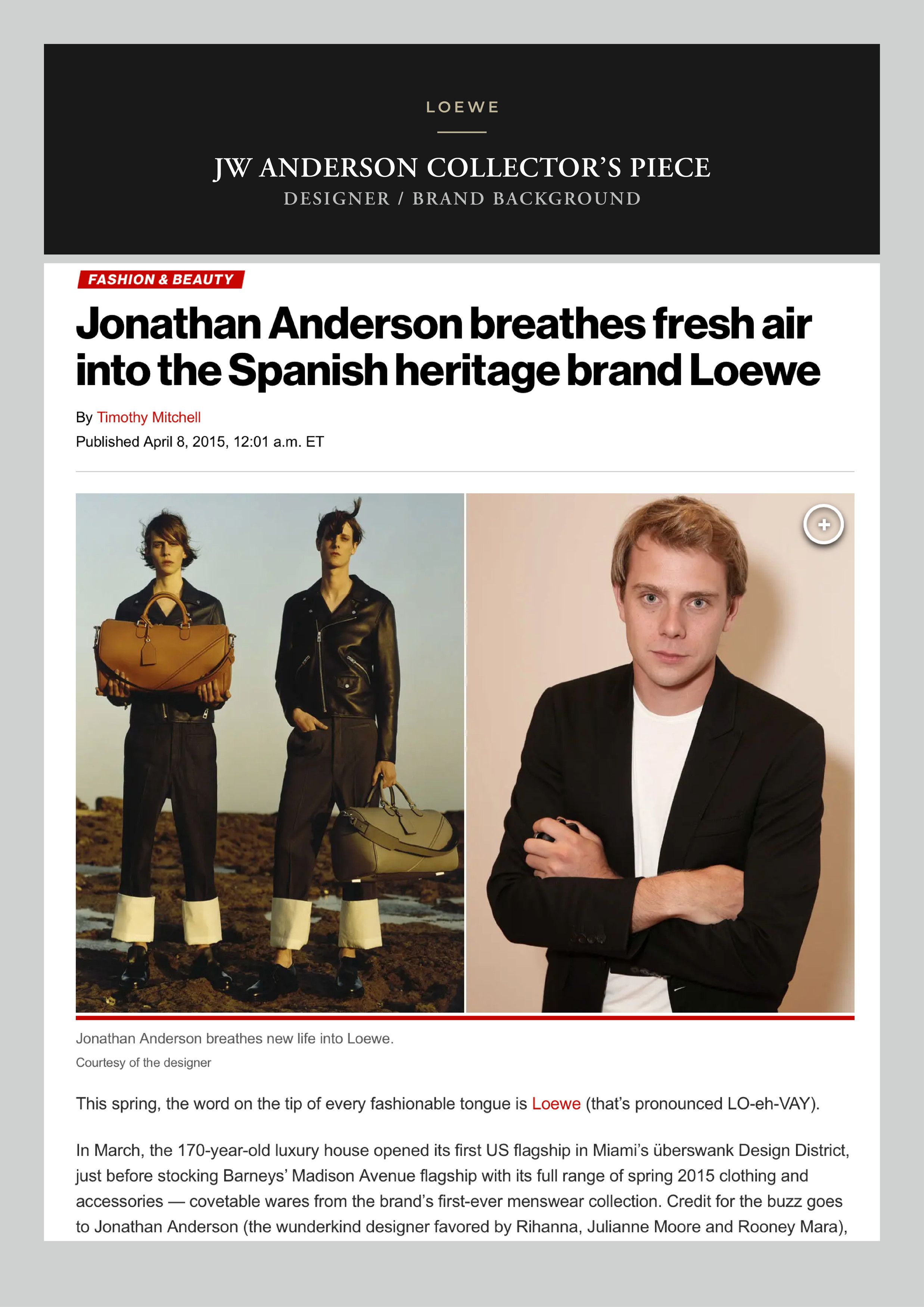 Loewe Collector Piece, Rare LOEWE JW Anderson Suede Biker Size US M / EU 48-50 / 2 - 5 Thumbnail