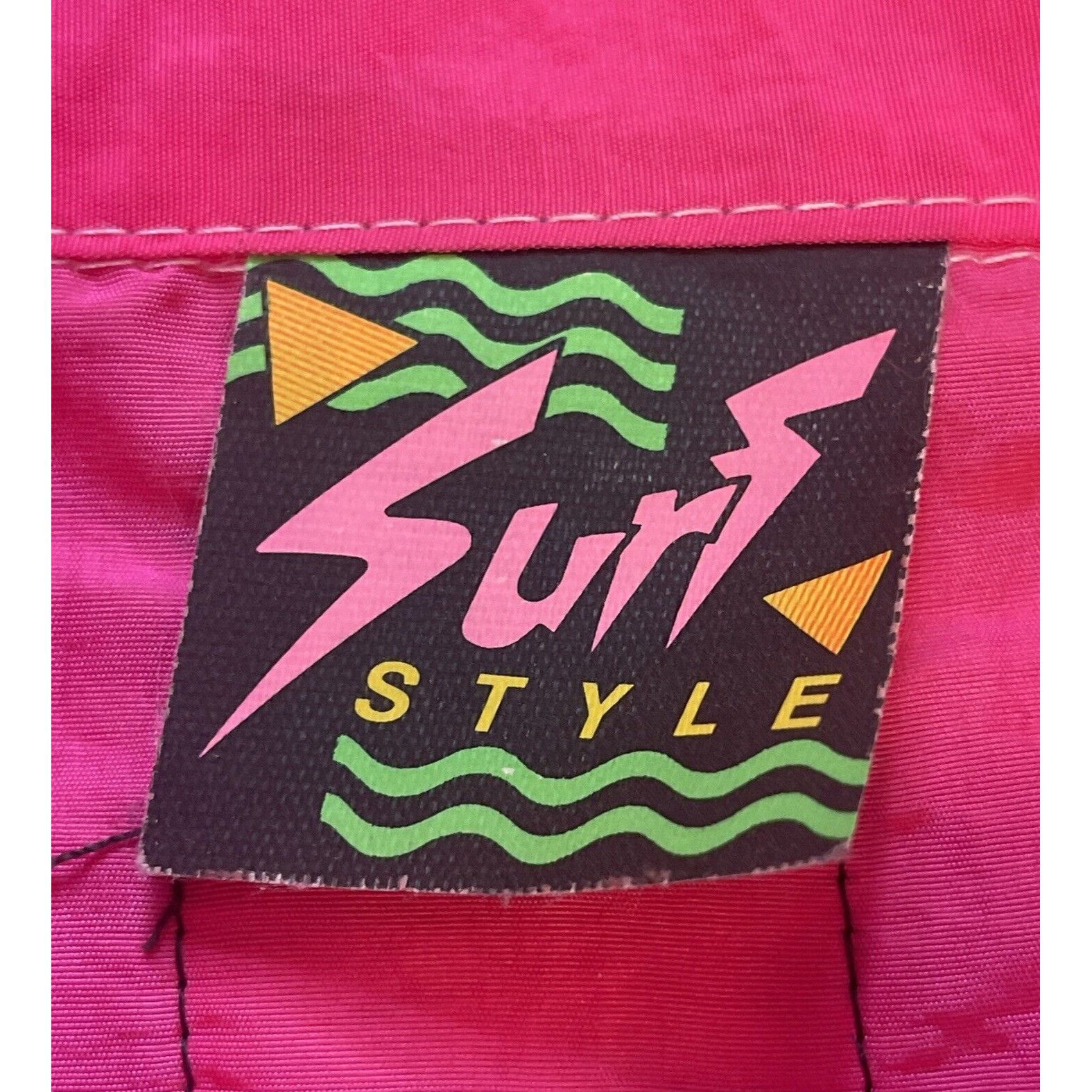Other Vintage 90s XL Surf Style Unisex Neon Pink Pullover Windbrea Size US XL / EU 56 / 4 - 6 Thumbnail