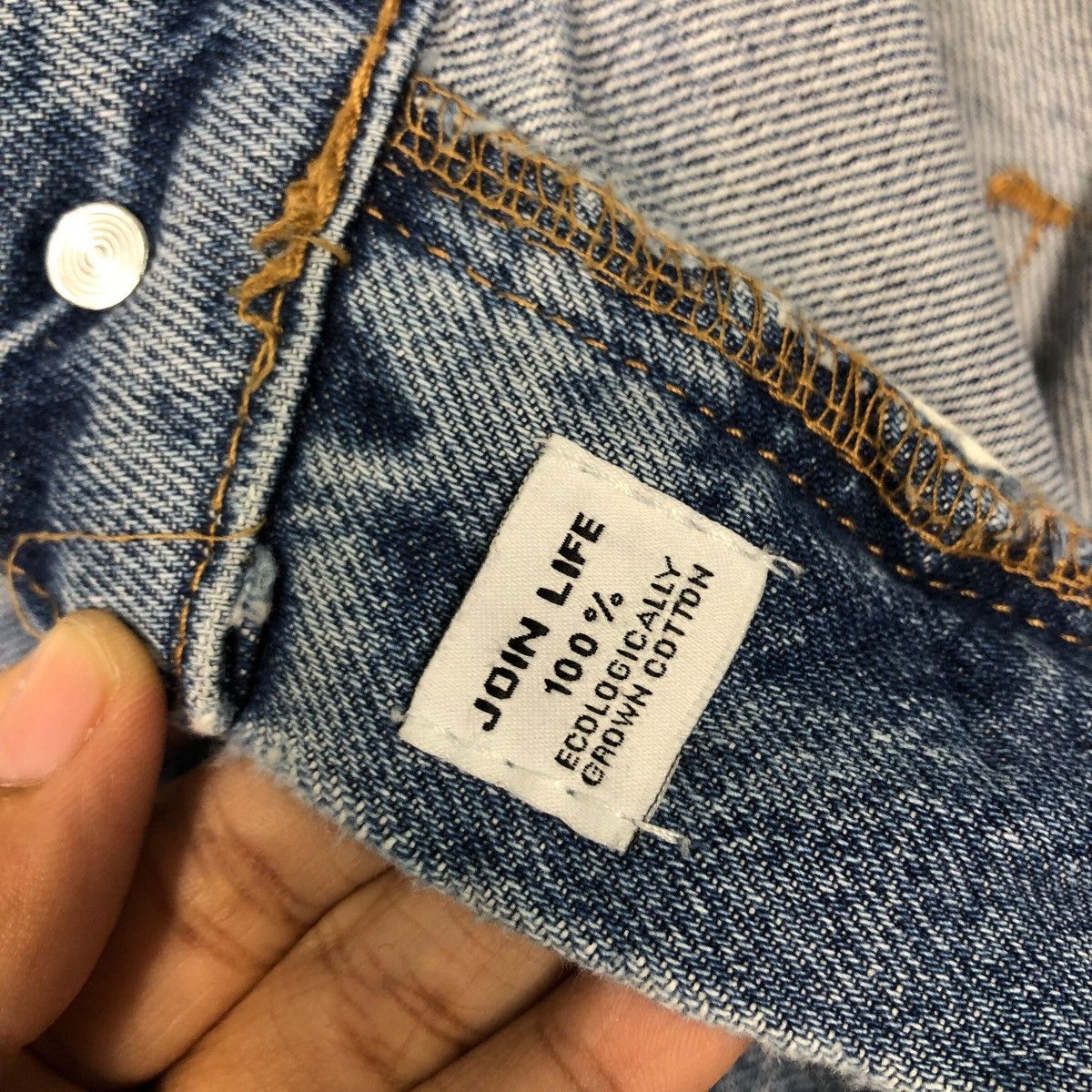 Japanese Brand 📌Vintage Denim Jeans Zara Ballon Design Issey Miyake Size 34" / US 12 / IT 48 - 22 Thumbnail