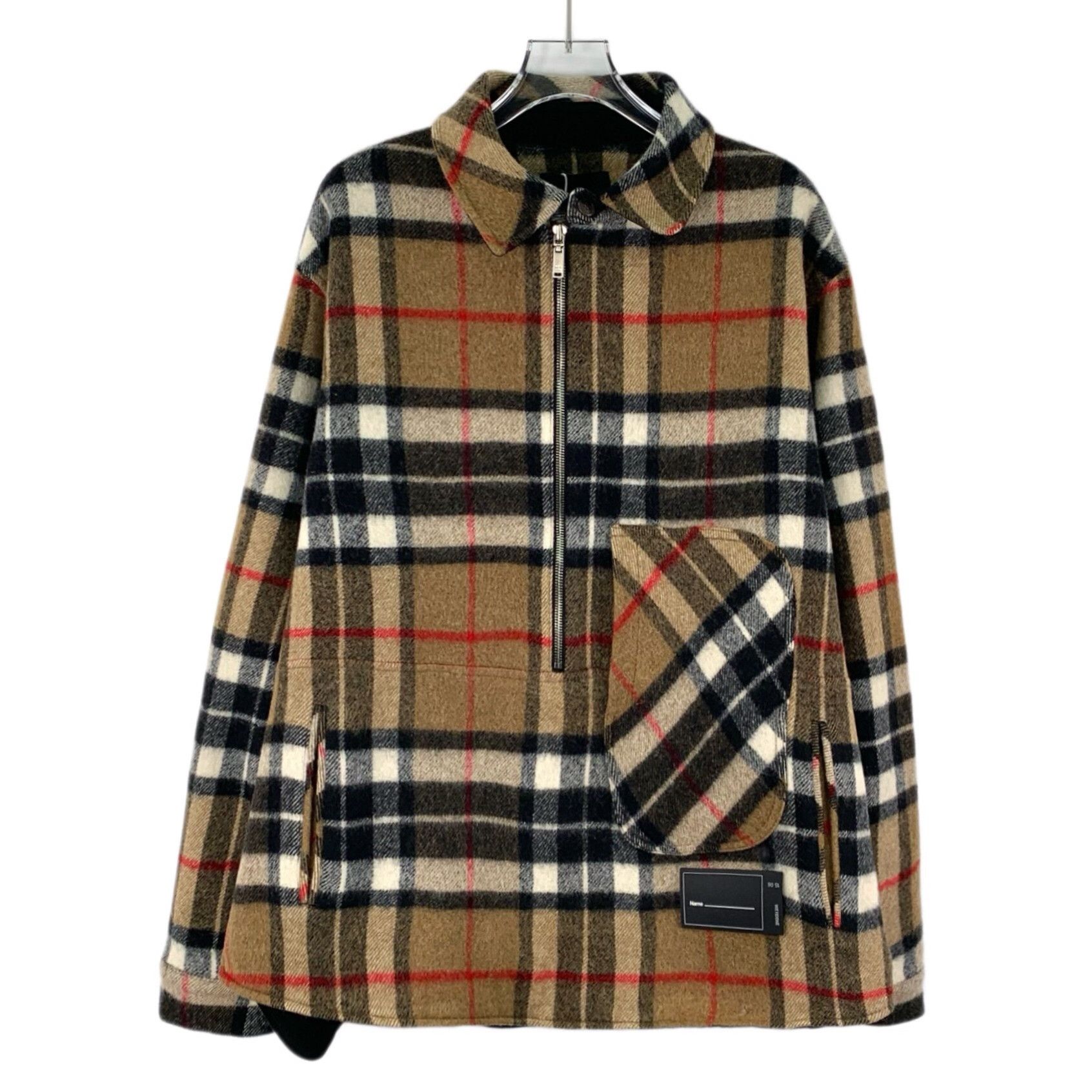 WE11DONE We11done Wool Plaid Brown Jacket M Women Size M / US 6-8 / IT 42-44 - 1 Thumbnail