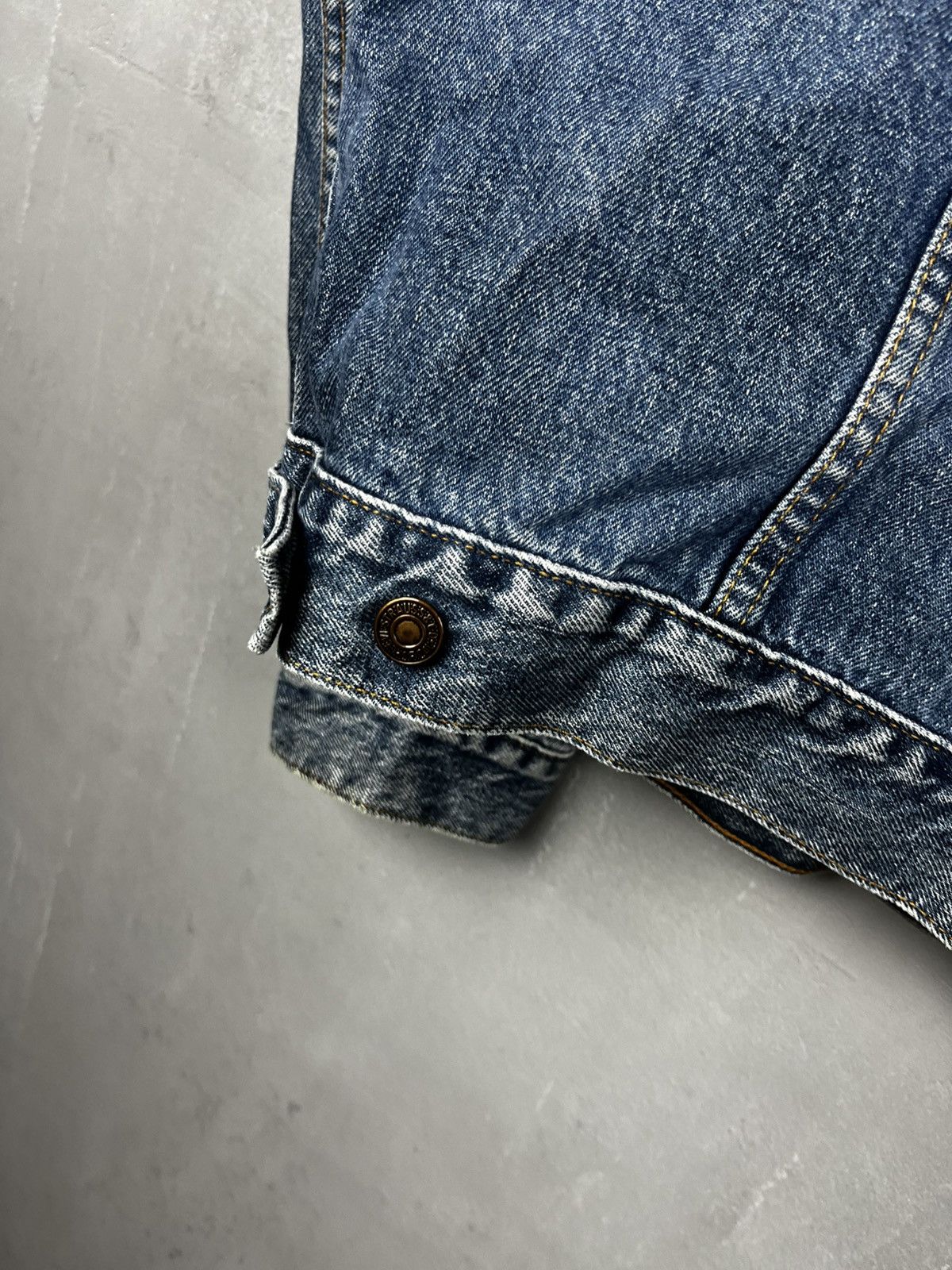 Levi's Levis denim jacket vintage 90s western style Size US XXL / EU 58 / 5 - 12 Thumbnail