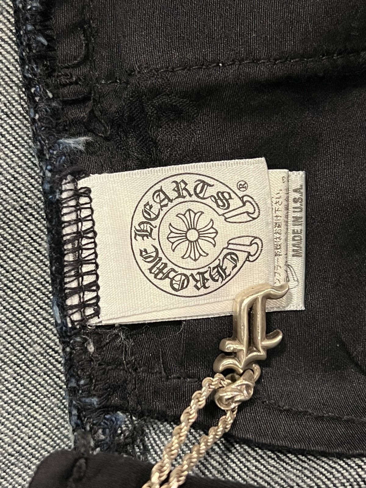 Chrome Hearts Vintage Chrome Hearts Bootcut Denim Size 27" / US 4 / IT 40 - 9 Thumbnail