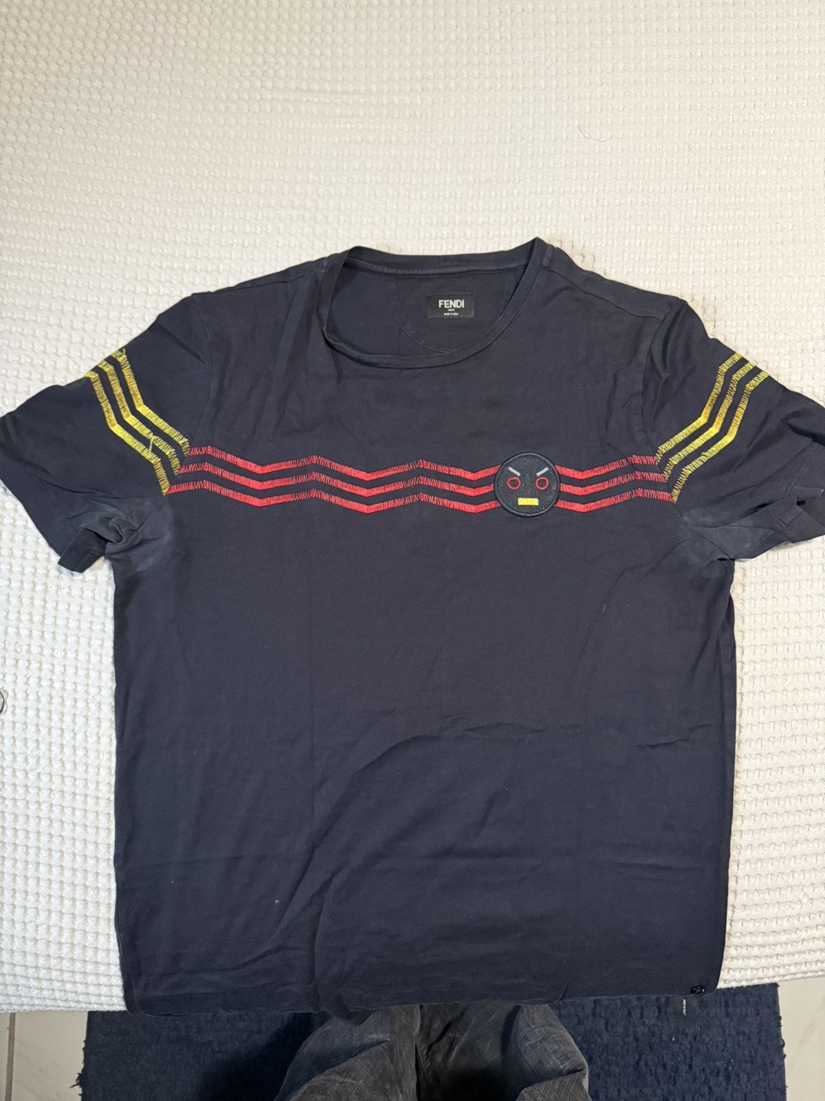 Fendi Fendi Emoji Tee Size US S / EU 44-46 / 1 - 10 Thumbnail
