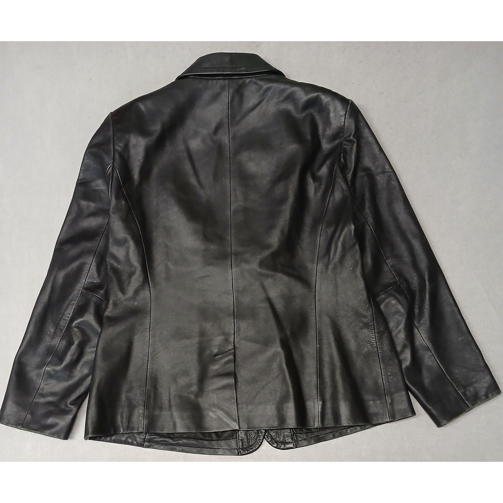 Worthington Worthington (Large) Vintage Genuine Basic Zip Leather Jacket Size L / US 10 / IT 46 - 9 Thumbnail