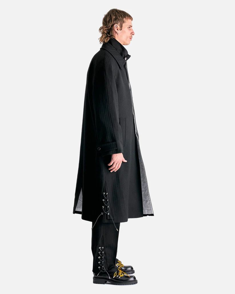 Namacheko o1s1v1r1oon0925 Nuku Overcoat in Black Size US M / EU 48-50 / 2 - 3 Thumbnail