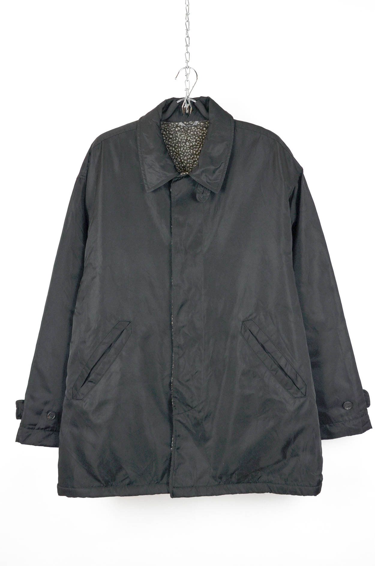 Fendi Fendi Club Vintage Black Overcoat – Size 50 Size US L / EU 52-54 / 3 - 1 Thumbnail