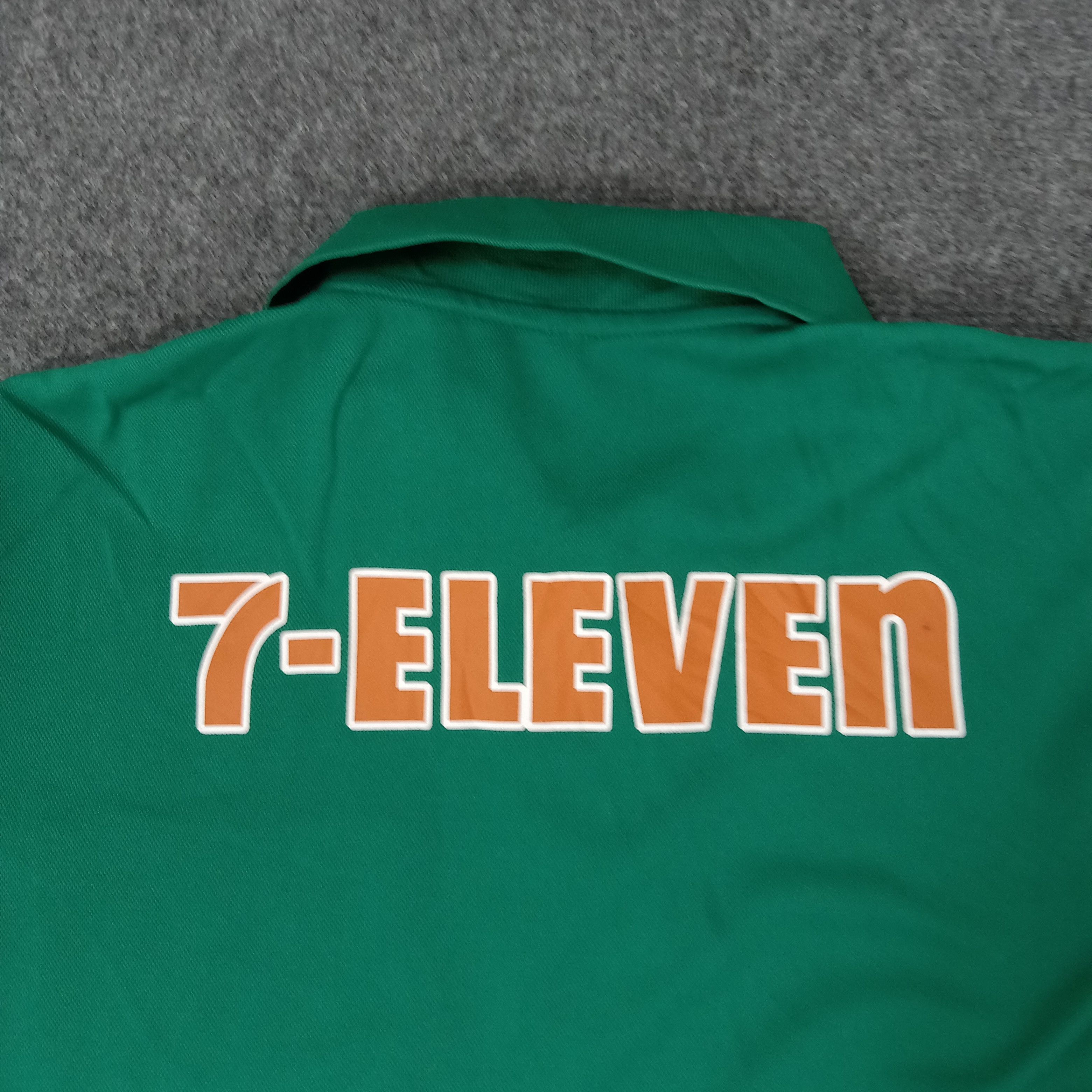 Japanese Brand × Vintage 7 Eleven Japanese Brand Staff Polo Shirt Size US M / EU 48-50 / 2 - 5 Thumbnail