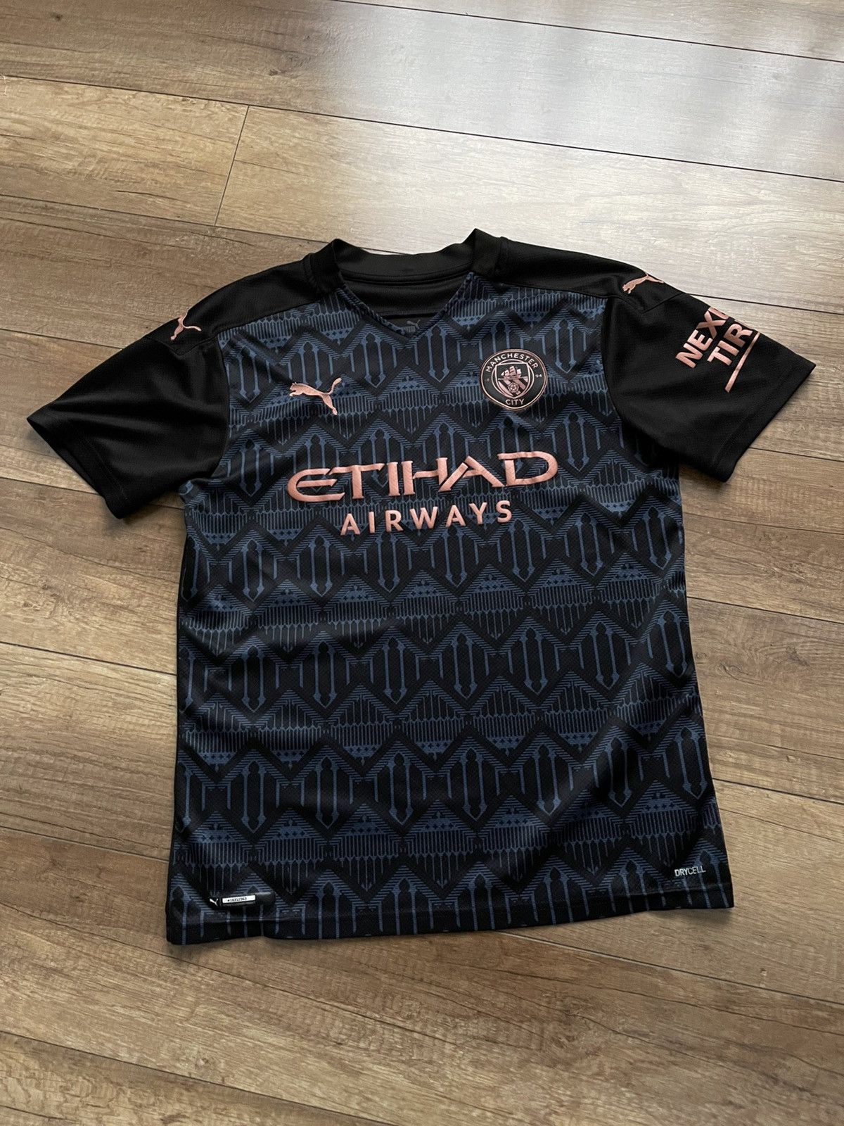 Puma 2020/2021 Puma Manchester City Soccer Shirt Kit Jersey Tee Size US M / EU 48-50 / 2 - 2 Thumbnail