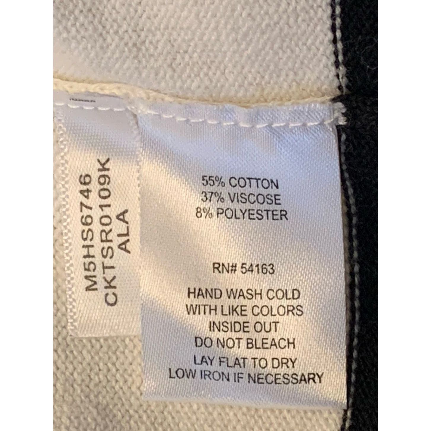 Calvin Klein Calvin Klein Womens Medium Cowl Neck Poncho Sweater Size M / US 6-8 / IT 42-44 - 9 Thumbnail