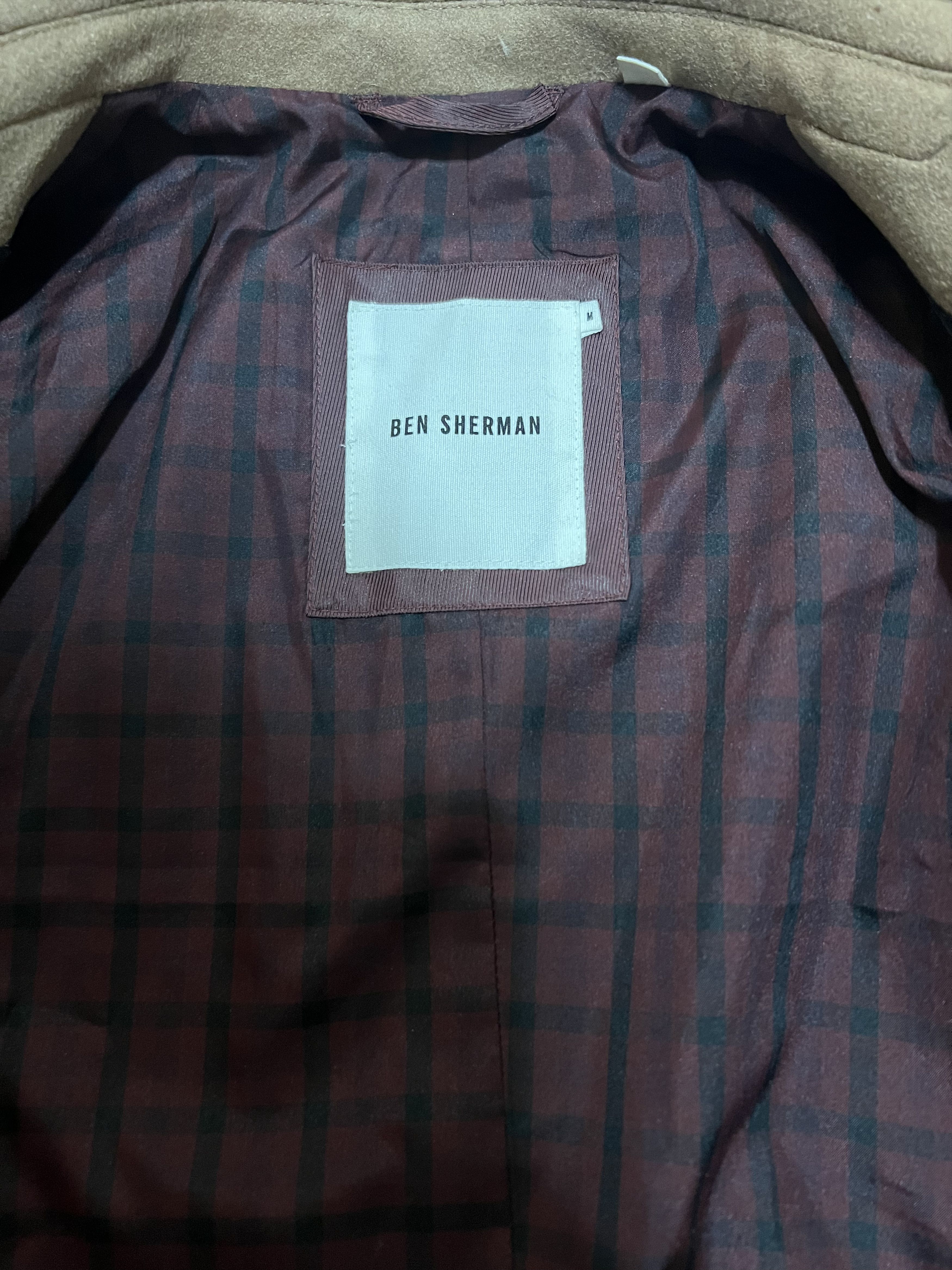 Ben Sherman Ben Sherman Camel Coat Size US M / EU 48-50 / 2 - 8 Thumbnail
