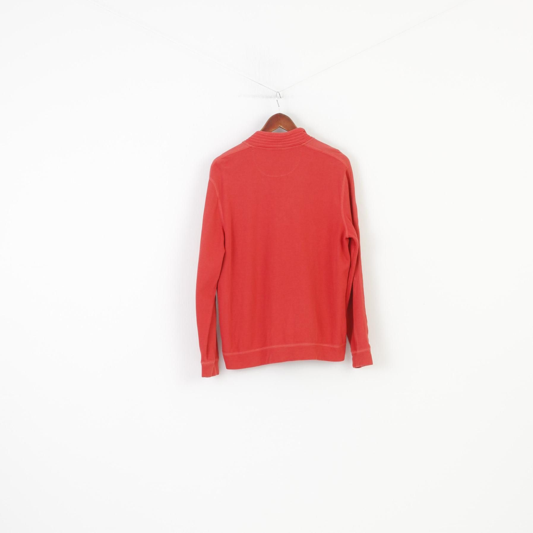 Calvin Klein Calvin Klein Men L Jumper Red Collar 10485 Size US L / EU 52-54 / 3 - 8 Thumbnail