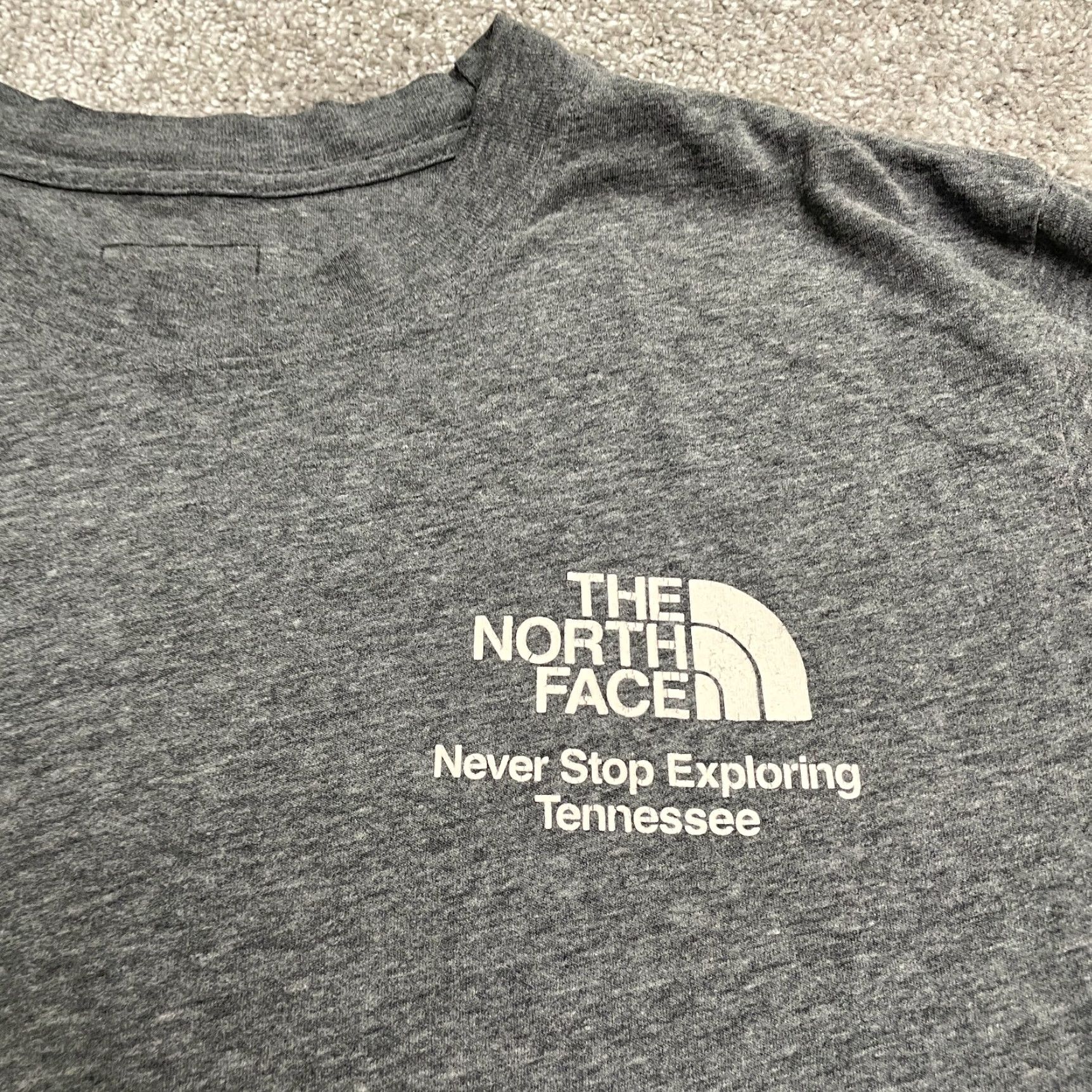 The North Face The North Face T-Shirt Crew Neck Men M Gray Short Sleeve Casual Tee Size US M / EU 48-50 / 2 - 3 Thumbnail