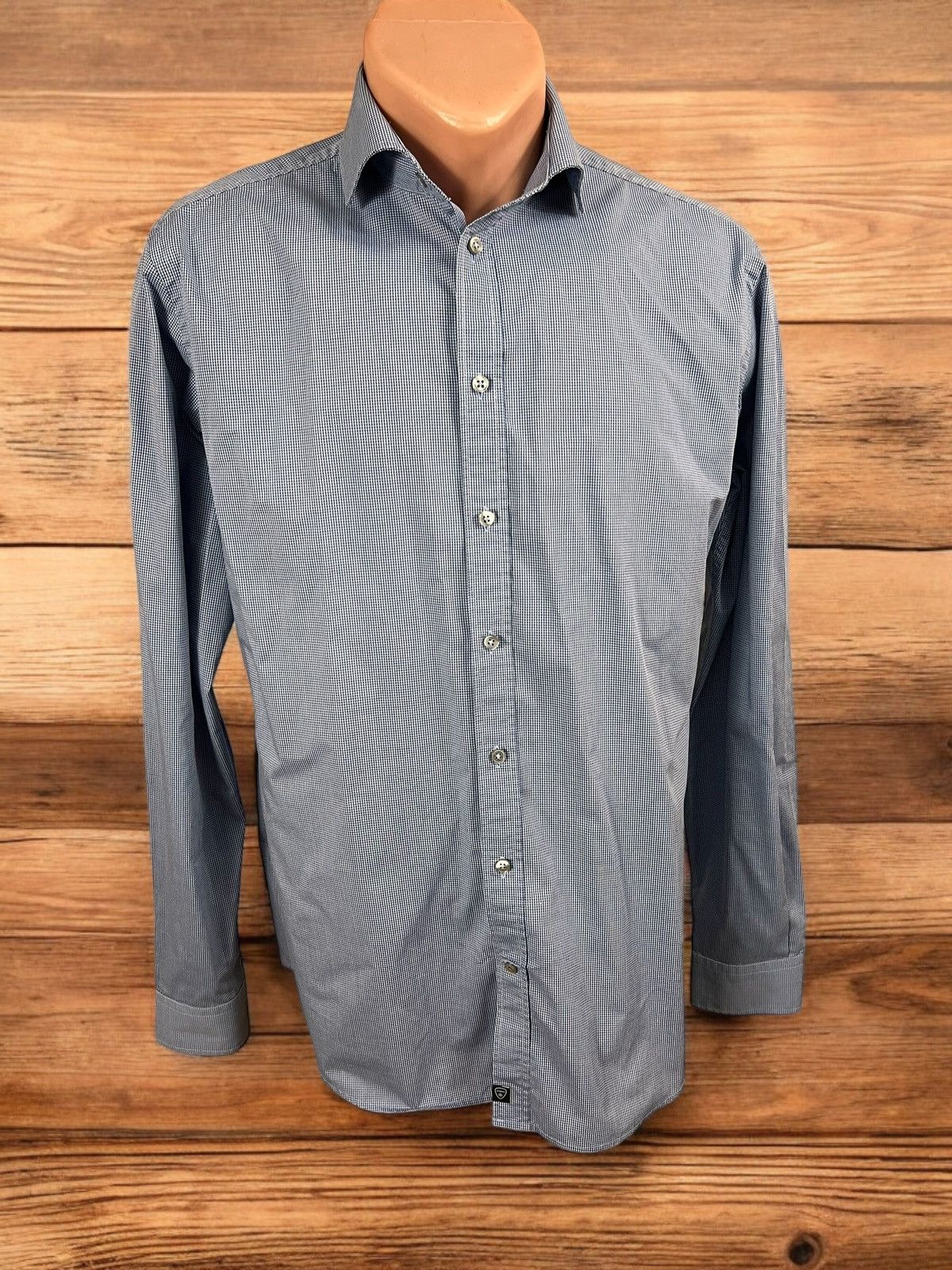 Strellson Strellson checked slim fit shirt size M Size US M / EU 48-50 / 2 - 1 Thumbnail