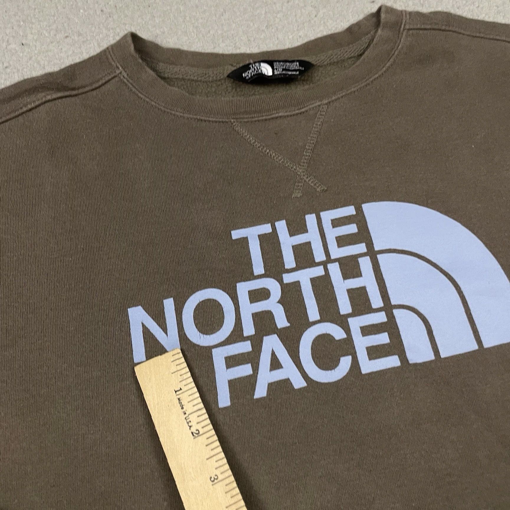 The North Face The North Face Sweatshirt Unisex Adults L Gray Blue Crewneck Long Sleeve Pullover Logo Knit All Seasons Casual Outdoor Sports 90s? Size US L / EU 52-54 / 3 - 6 Thumbnail