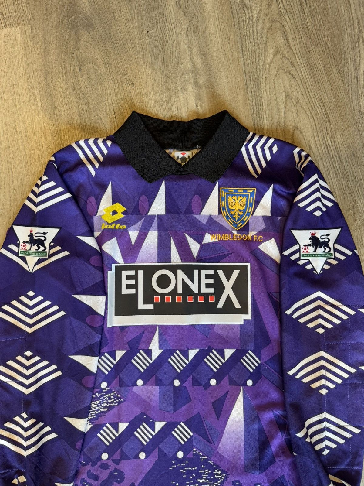Lotto Sport GOALKEEPER WIMBLEDON FC 1996-97 HOME SHIRT JERSEY 🔥RARE🔥 Size US M / EU 48-50 / 2 - 2 Thumbnail