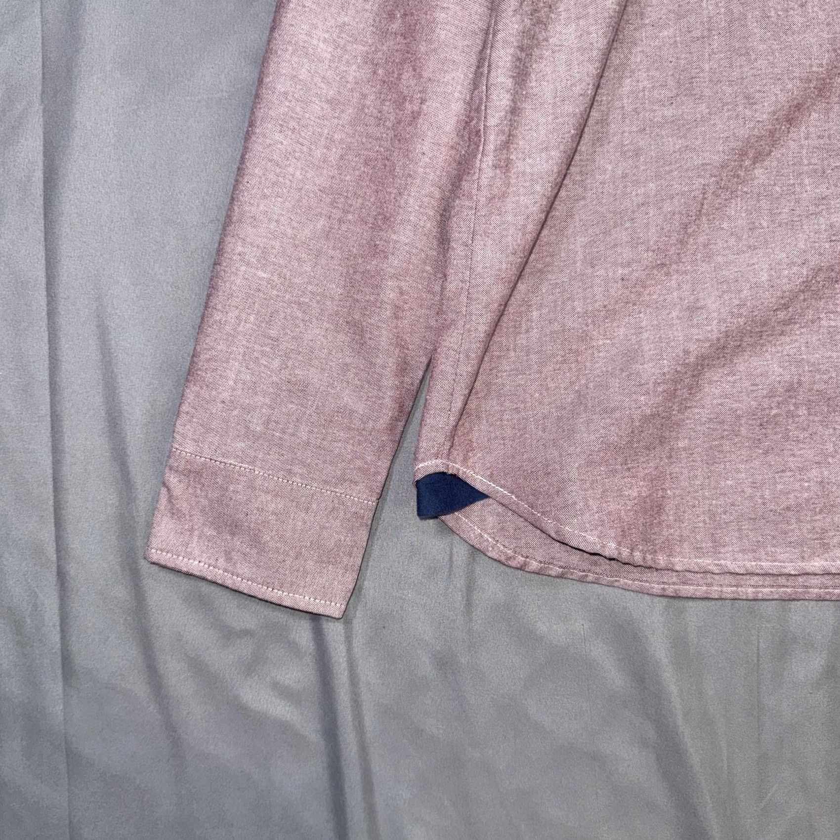 Marine Layer Marine Layer Shirt Mens M Pink Cotton Button Front Long Sleeve Casual Size US M / EU 48-50 / 2 - 6 Thumbnail