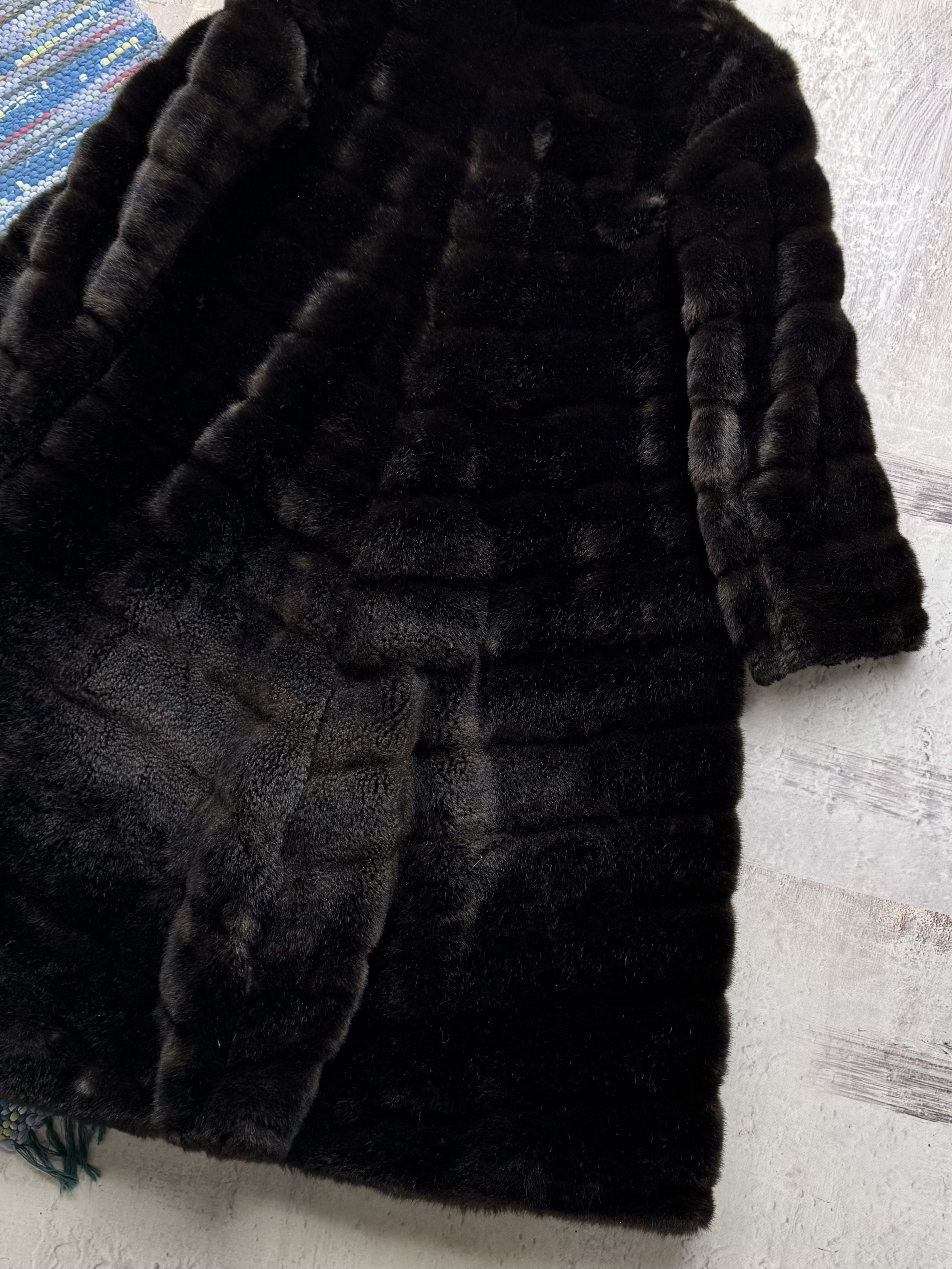 Vintage Vintage Faux Fur Coat A700(493) Size L / US 10 / IT 46 - 17 Thumbnail