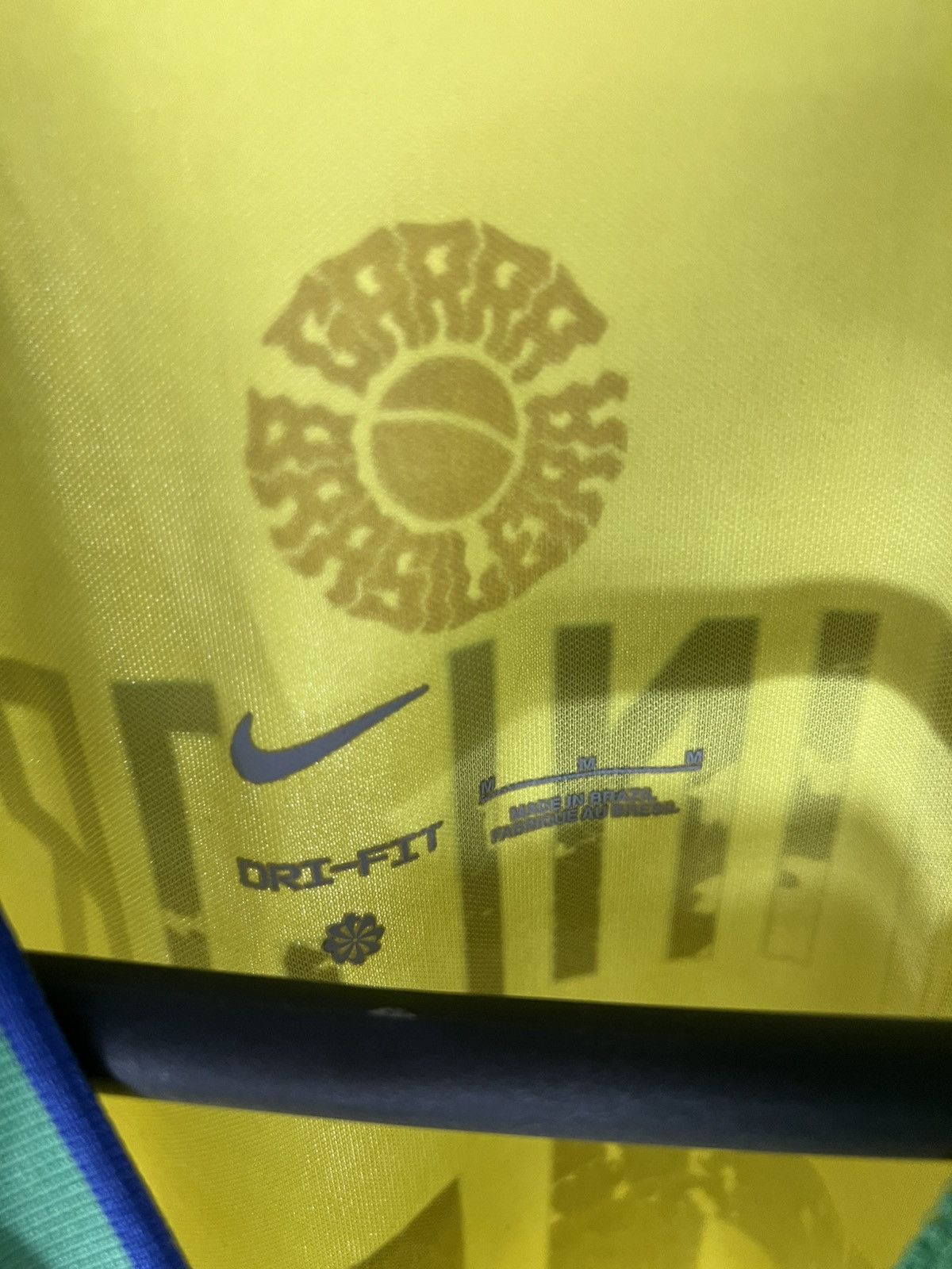 Vintage VERY RARE NIKE BRAZIL SOCCER JERSEY RETRO BLOKECORE Y2K 90s Size US M / EU 48-50 / 2 - 9 Thumbnail