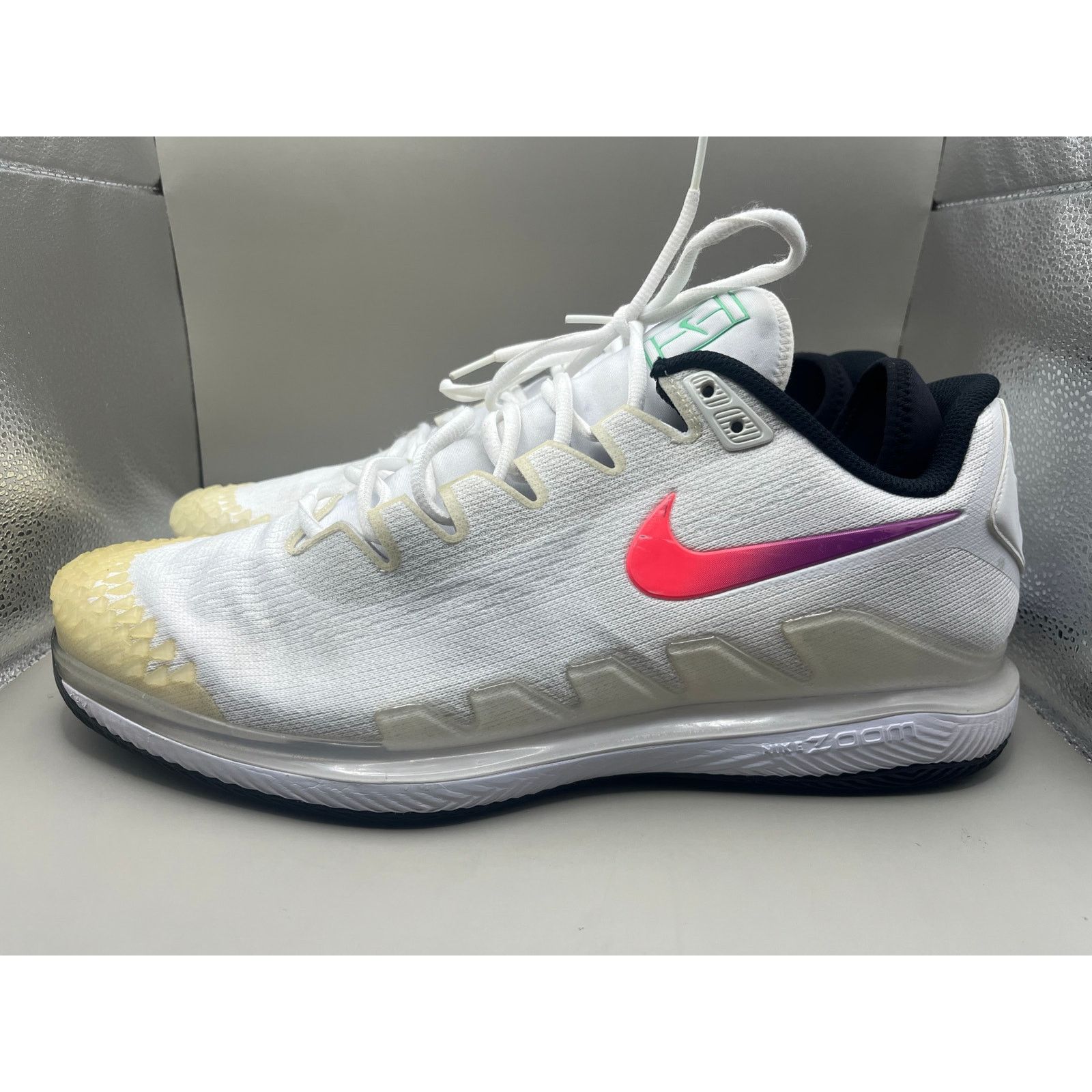 Nike Nike Court Air Zoom Vapor X Knit HC Ombre Swoosh Size 14 Size US 14 / EU 47 - 2 Thumbnail