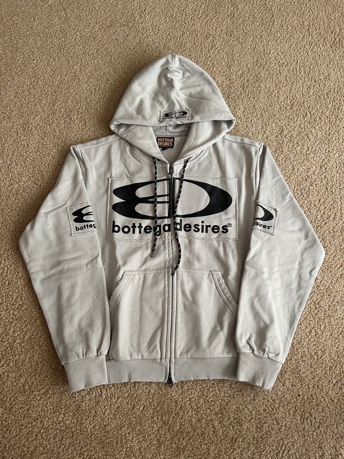 Bottega Desires Bottega Desires Grey Tech Jacket Size US S / EU 44-46 / 1 - 1 Thumbnail