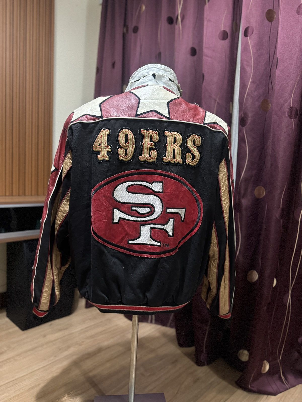 Jeff Hamilton × NFL × Vintage Vintage Rare Jeff Hamilton 49ers Reversible Jacket Size US L / EU 52-54 / 3 - 1 Thumbnail