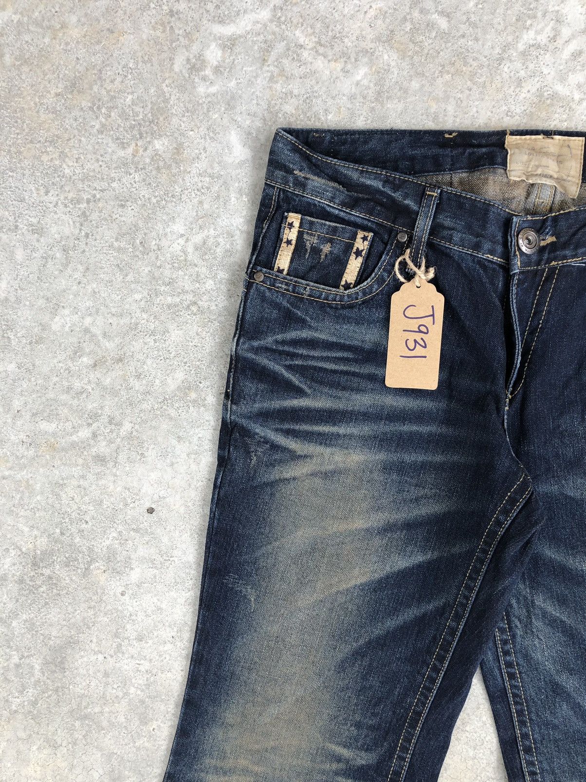 Japanese Brand Yoshitomo Nara Lolita Circus Flared Jeans Distressed Jeans Size US 34 / EU 50 - 4 Thumbnail