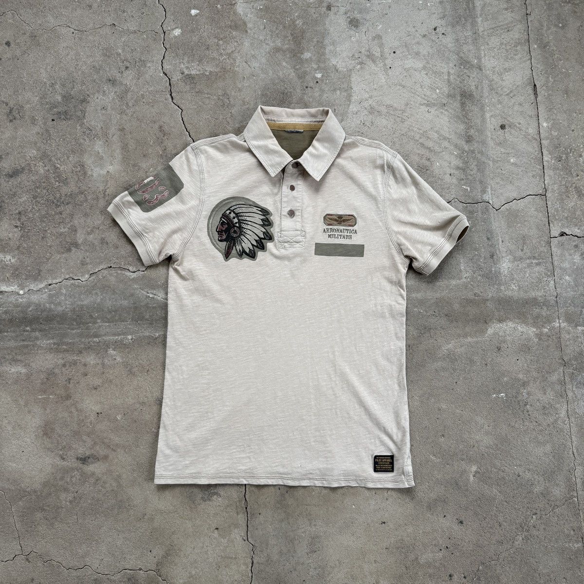 Aeronautica Militare × Vintage Vintage Aeronautica Militare Polo T-Shirt Size US M / EU 48-50 / 2 - 1 Thumbnail