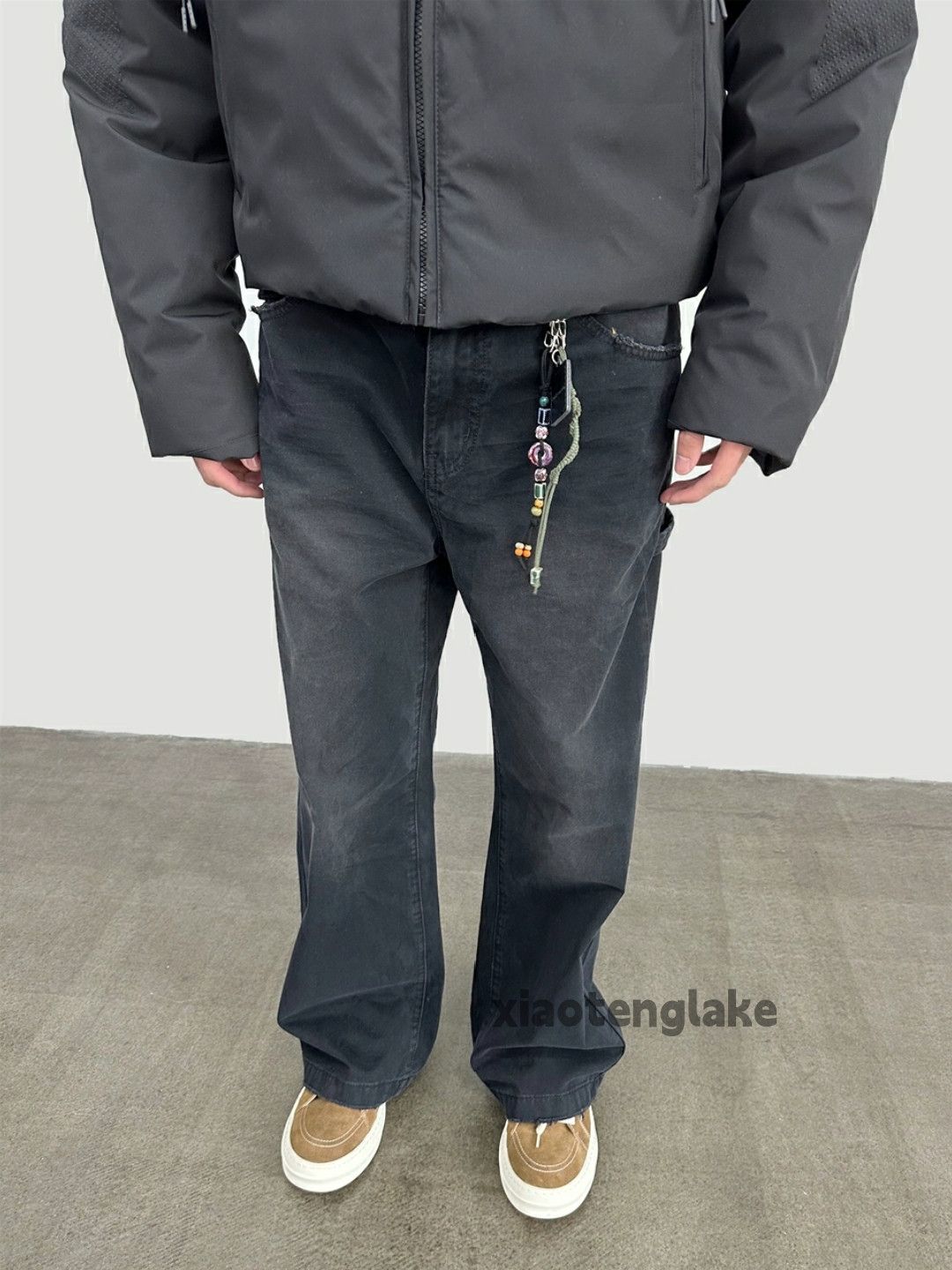 washed faded cleanfit carpenter workwear cargo jeans