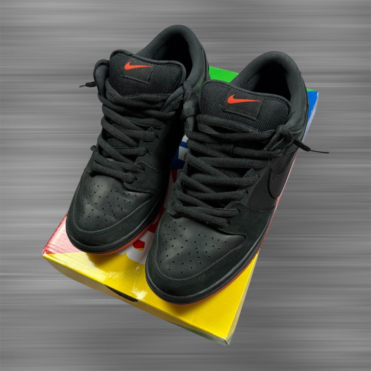 Nike 2017 Jeff Staple x Dunk Low Pro SB ‘Black Pigeon’ Size US 9.5 / EU 42-43 - 4 Thumbnail