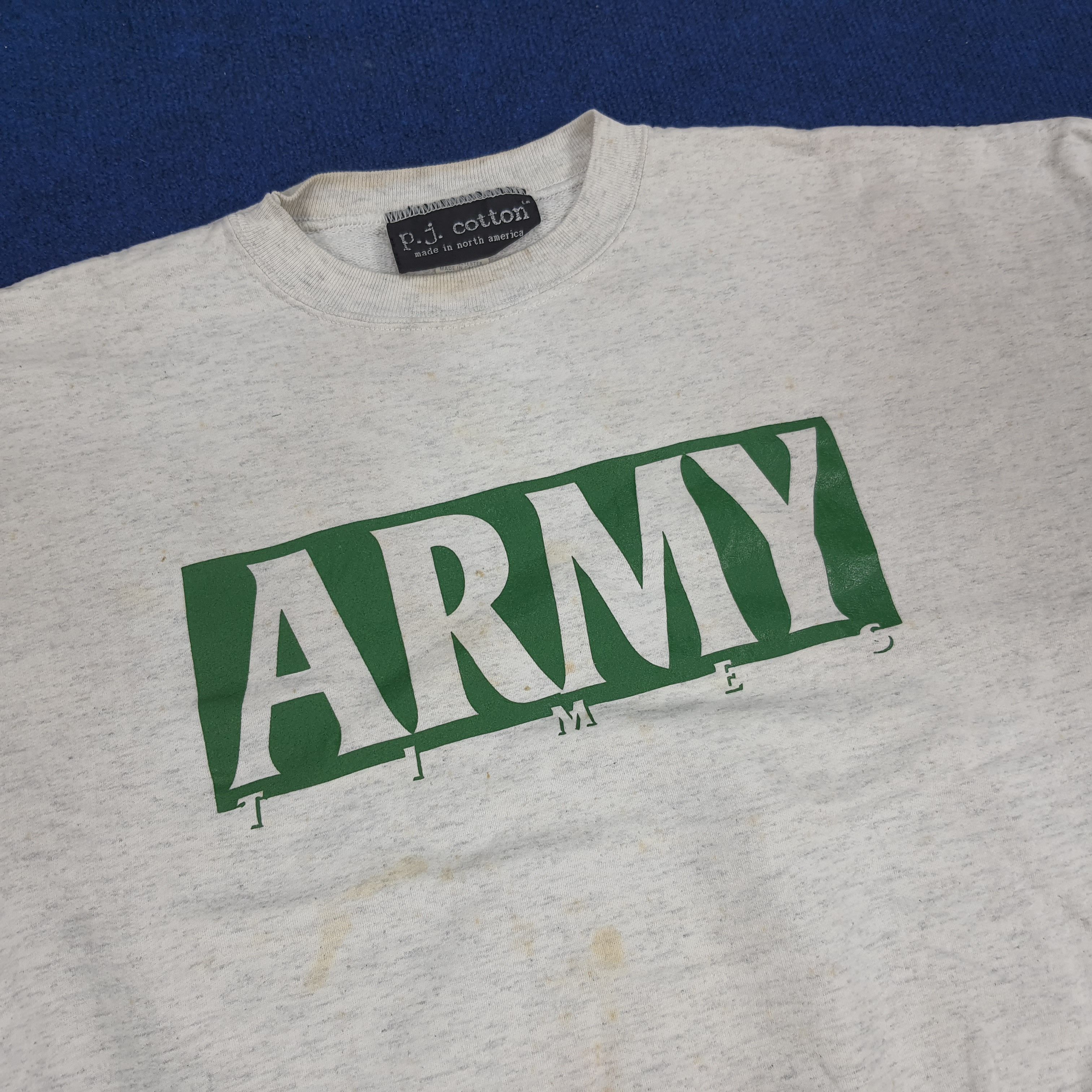 Vintage Vintage Army Times Military Community Publisher Sweatshirt Size US XXL / EU 58 / 5 - 2 Thumbnail
