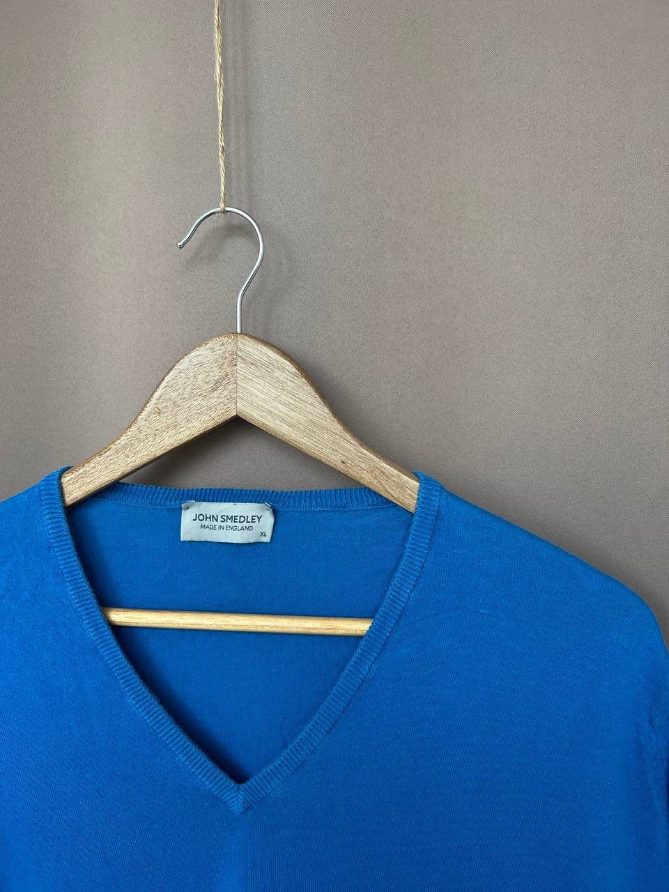 John Smedley John Smedley V-Neck Sweater Mens Size XL Jumper Size US XL / EU 56 / 4 - 6 Thumbnail