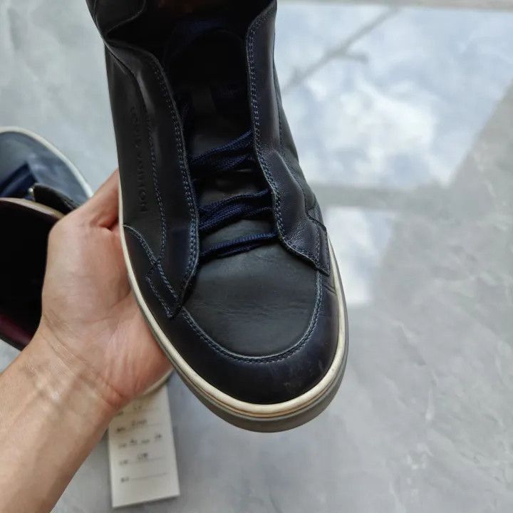 Louis Vuitton Louis Vuitton Stylish Breathable High-Top Sneakers -2508 Size US 8.5 / EU 41-42 - 4 Thumbnail