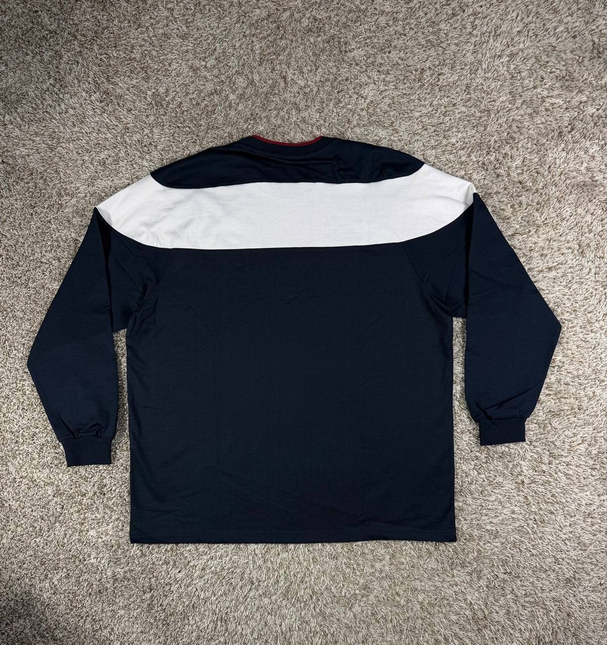 Marithe + Francois Girbaud Marithé François Girbaud Rugby Long Sleeve Embroidered Logo Size US XL / EU 56 / 4 - 11 Thumbnail