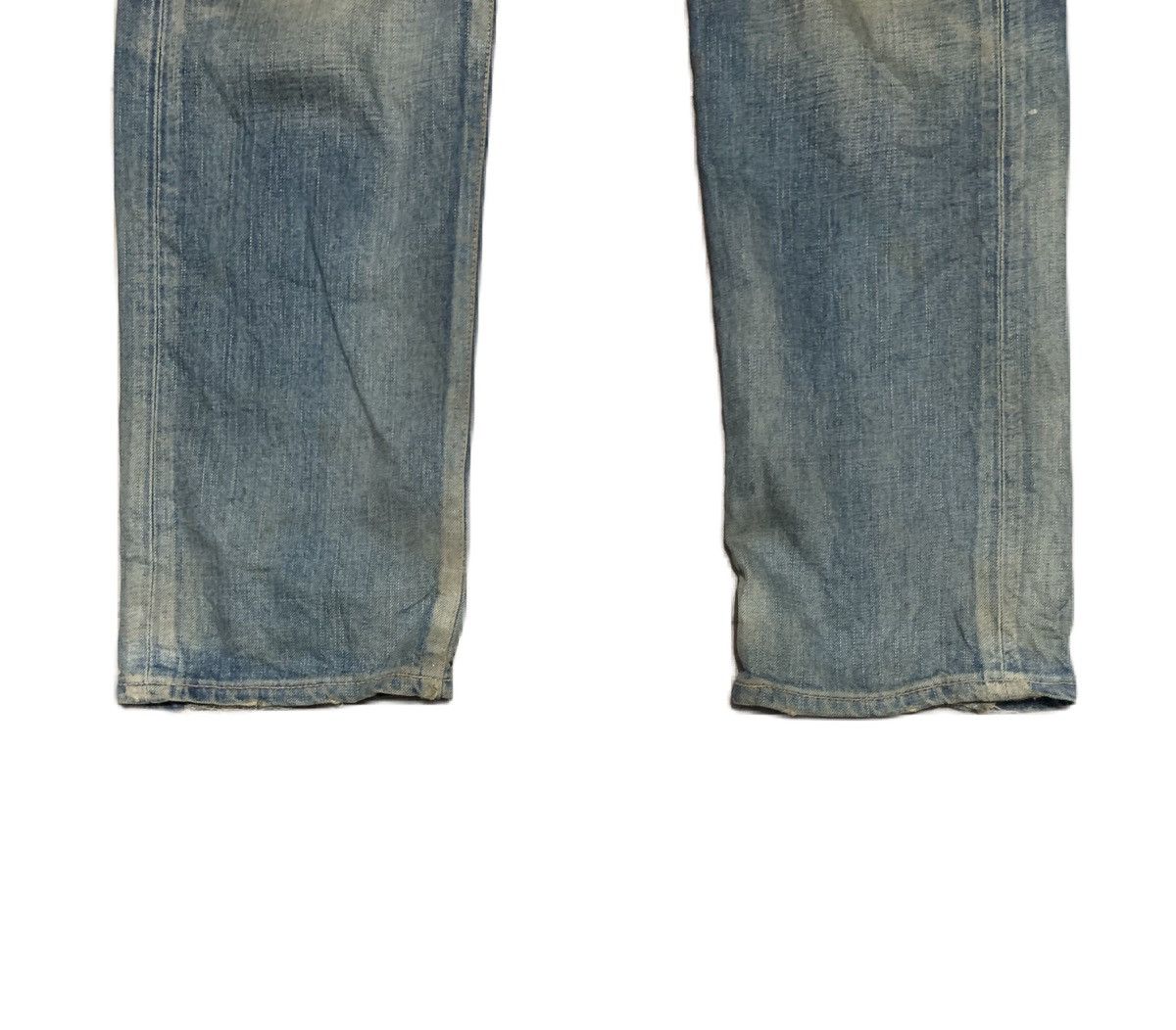 Edwin Vintage Edwin 503 Straight Leg Faded Blue Jeans Size US 30 / EU 46 - 6 Thumbnail