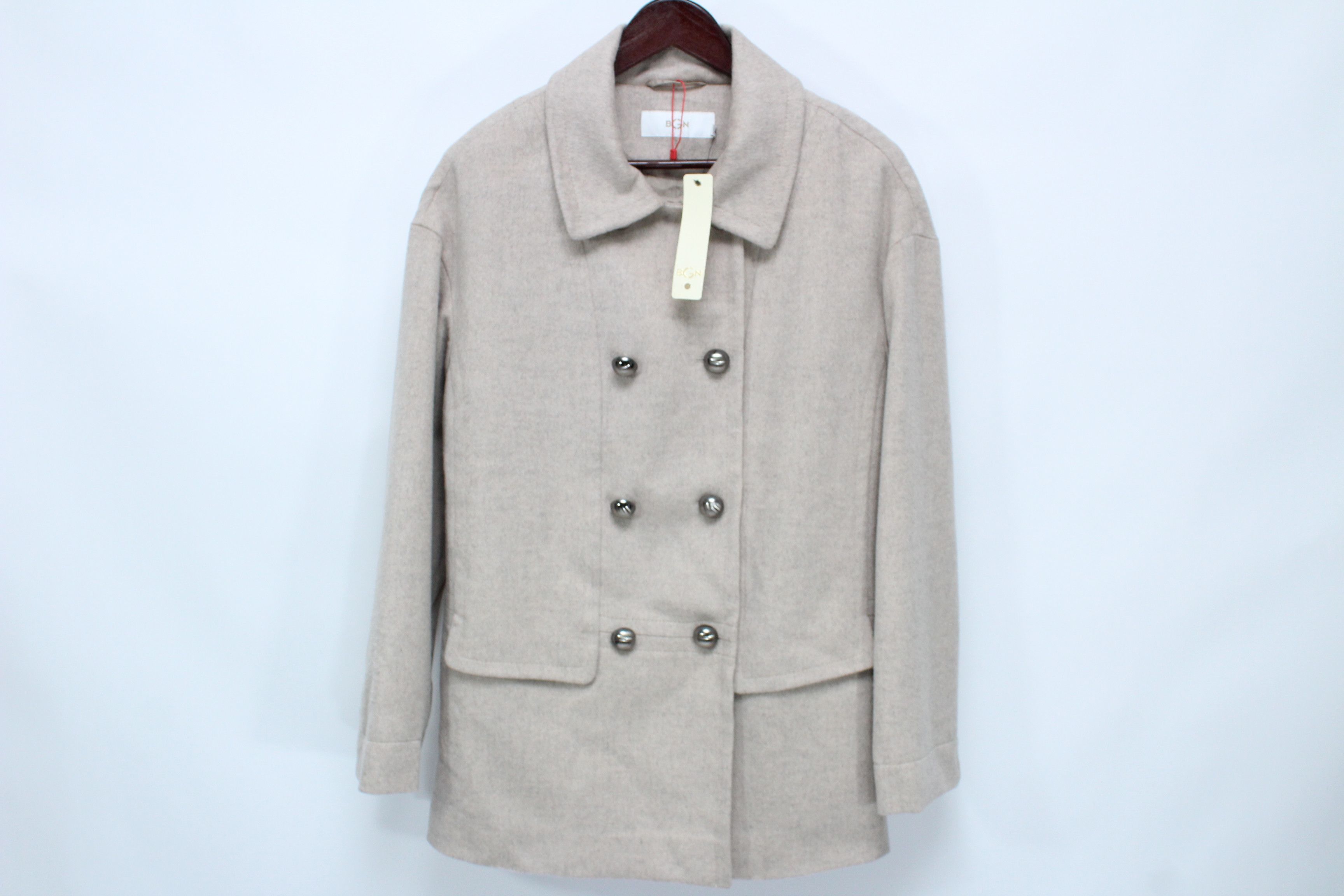 Other BGN Coat Cashmere Wool Angora Womens Size 8US NEW Size M / US 6-8 / IT 42-44 - 1 Thumbnail