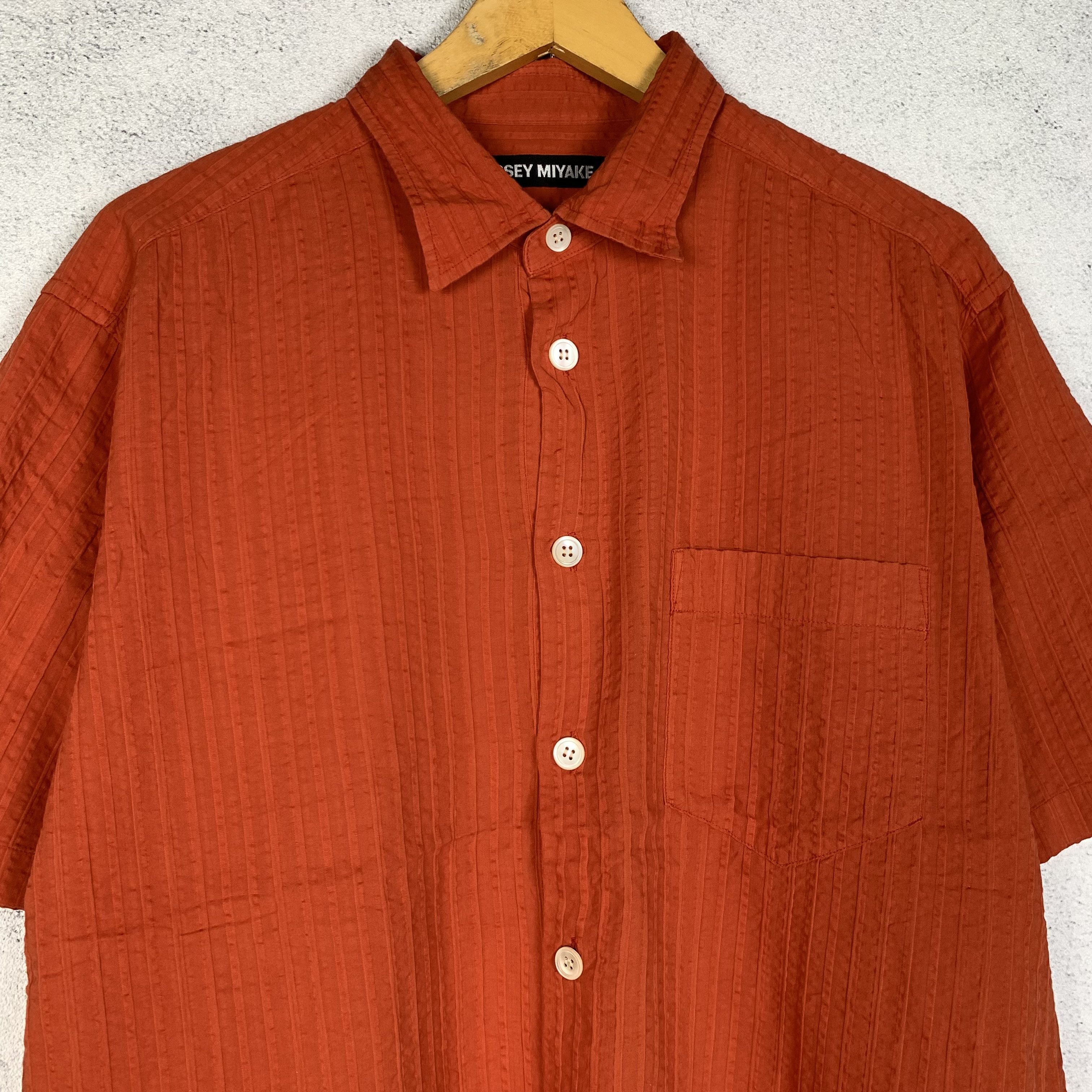 Issey Miyake Vintage Issey Miyake Button Up Shirt Size US L / EU 52-54 / 3 - 2 Thumbnail