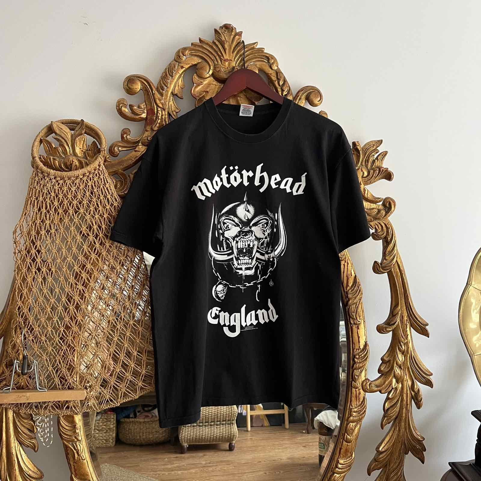 Vintage 90s Motorhead Rock Tee Tour Shirt Sz L