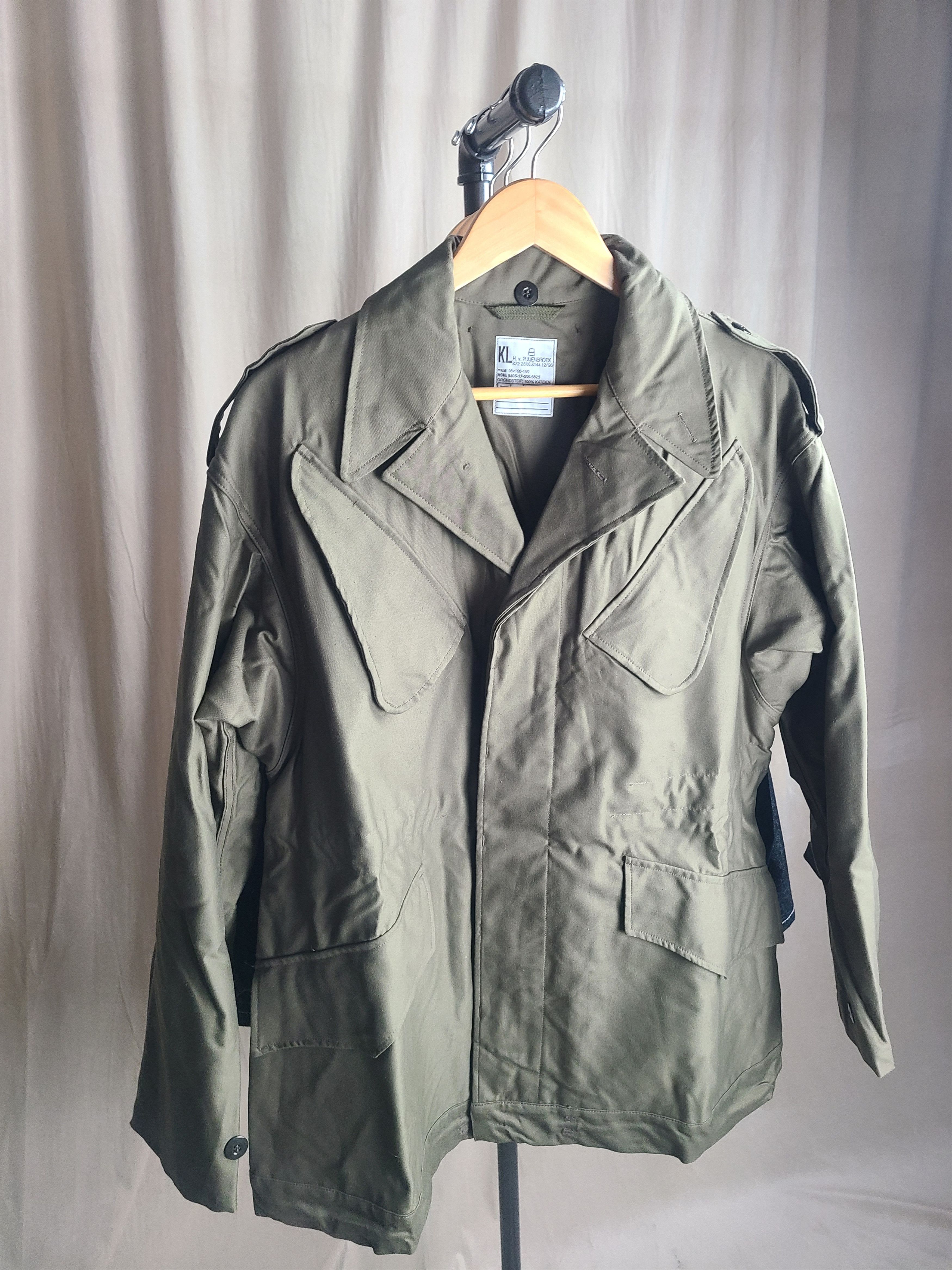 Other Puijenbroek Dutch Army NATO Combat Field Jacket Size US L / EU 52-54 / 3 - 1 Thumbnail