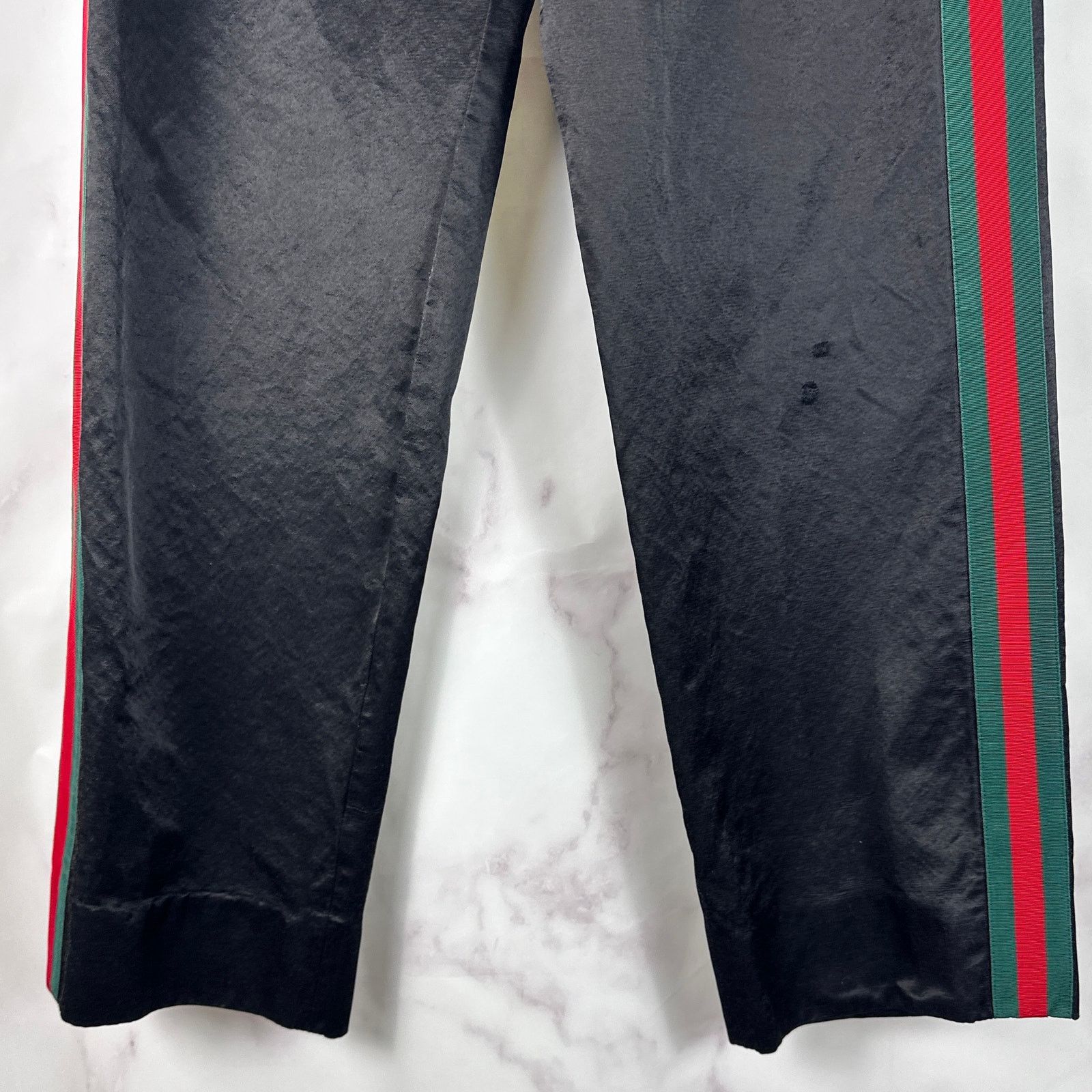 Gucci Black Web Tech Jersey Pants Size US 30 / EU 46 - 4 Thumbnail