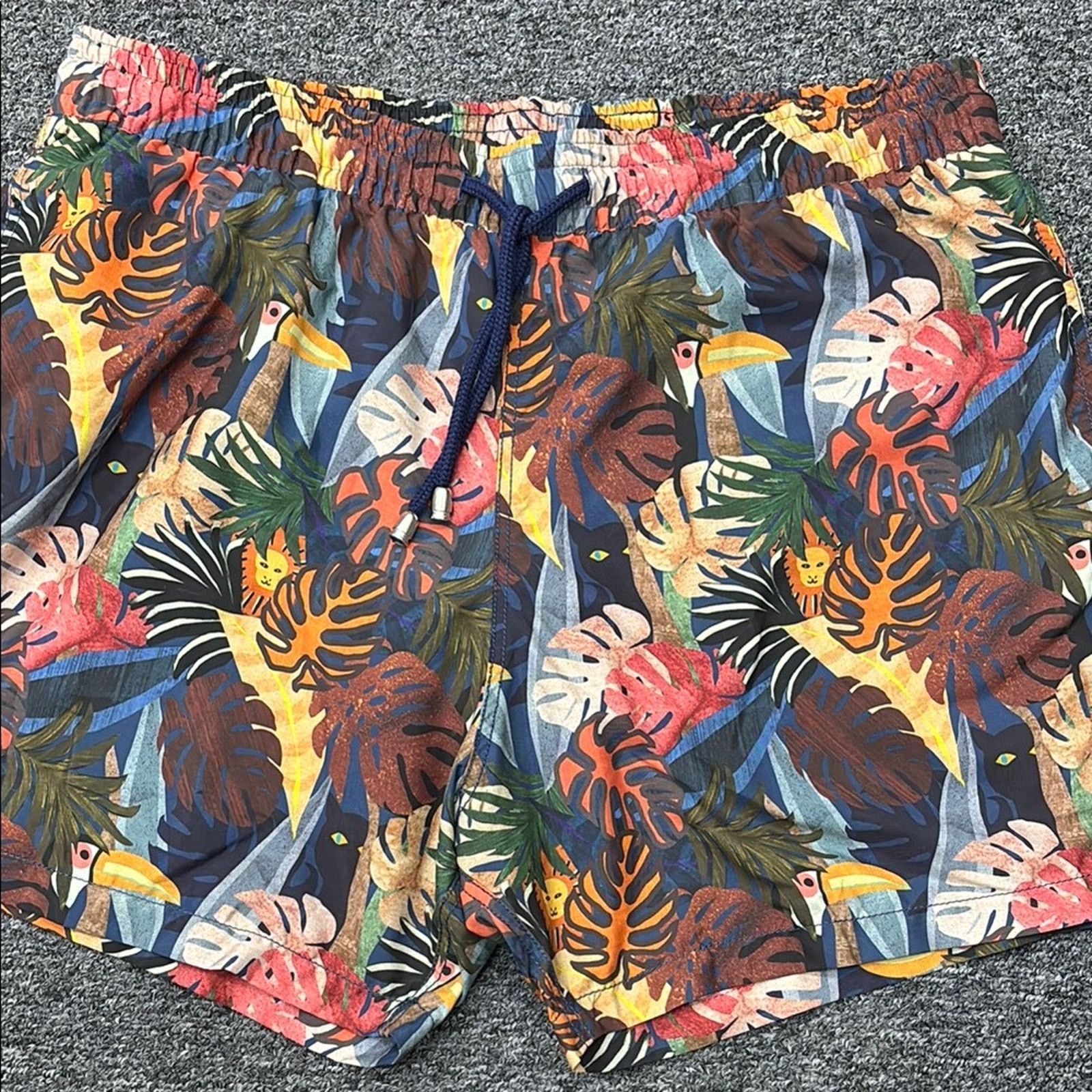 Other NWT Van Laack Vibrant Jungle Print Mens Swim Trunks Size XXL Size US 44 / EU 60 - 1 Thumbnail