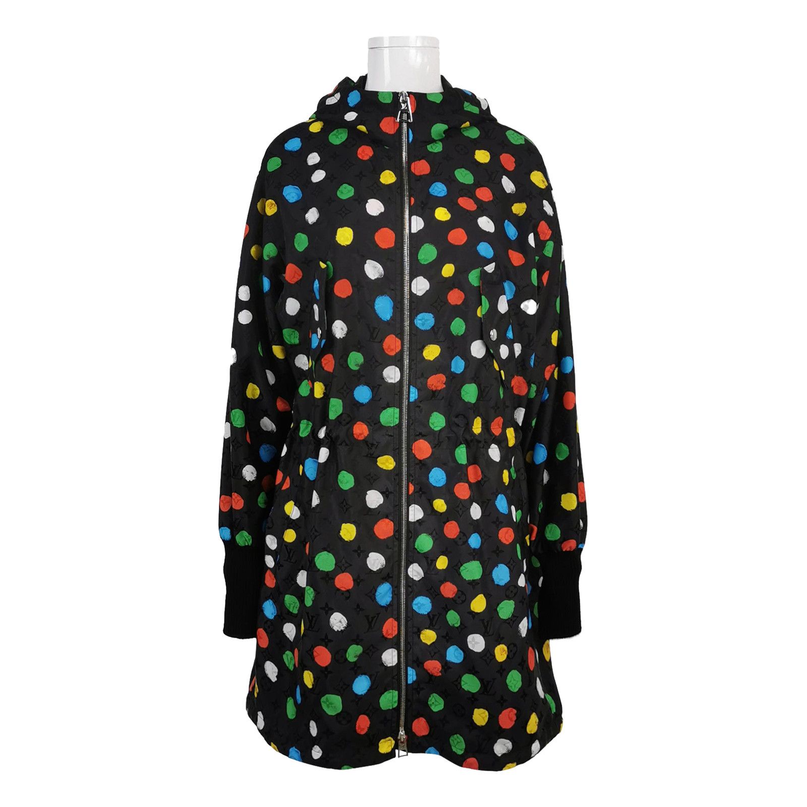Louis Vuitton Louis Vuitton x Yayoi Kusama Polka Dot Hooded Coat 32 Size XXS / US 00 / IT 34 - 1 Thumbnail